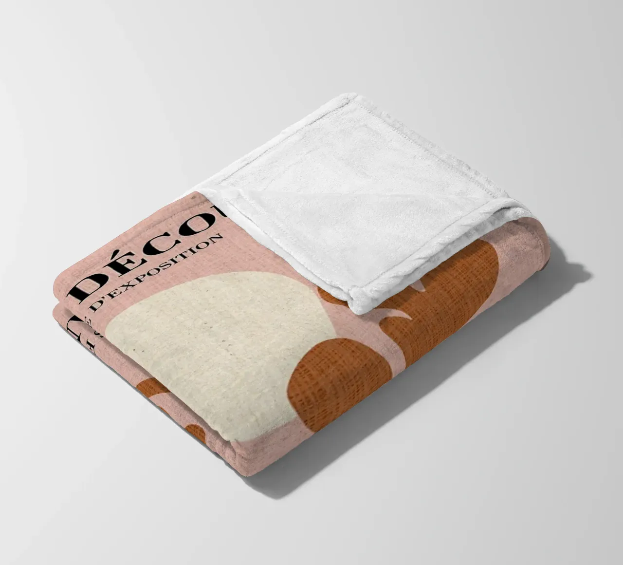 Forme organiche No4 coperta in pile da Terry Jason Kratz