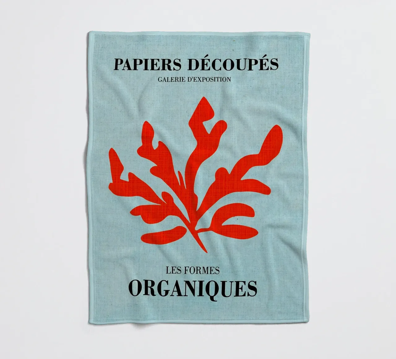 Forme organiche No3 coperta in pile da Terry Jason Kratz