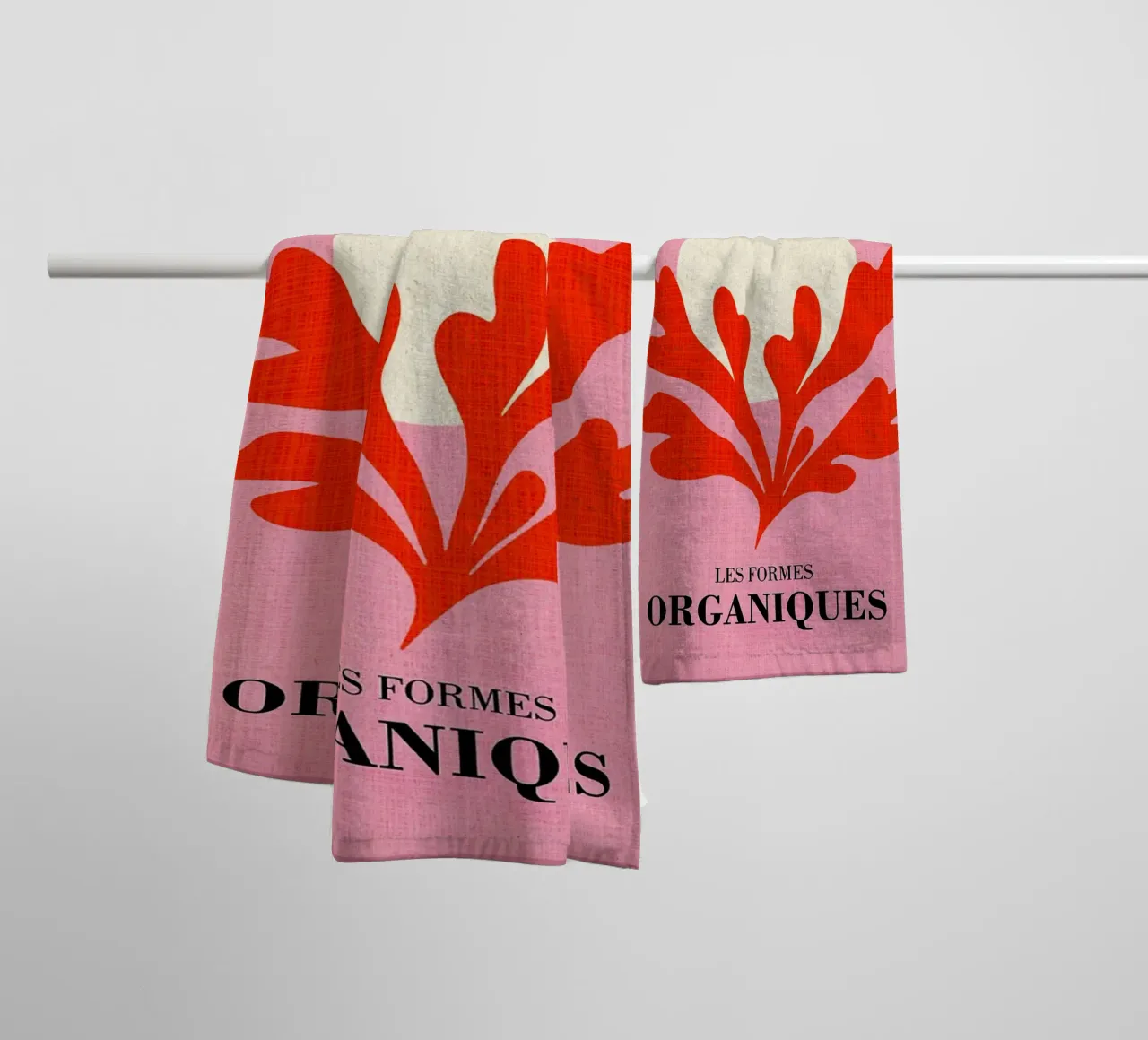 Forme organiche No2 asciugamano da bagno da Terry Jason Kratz