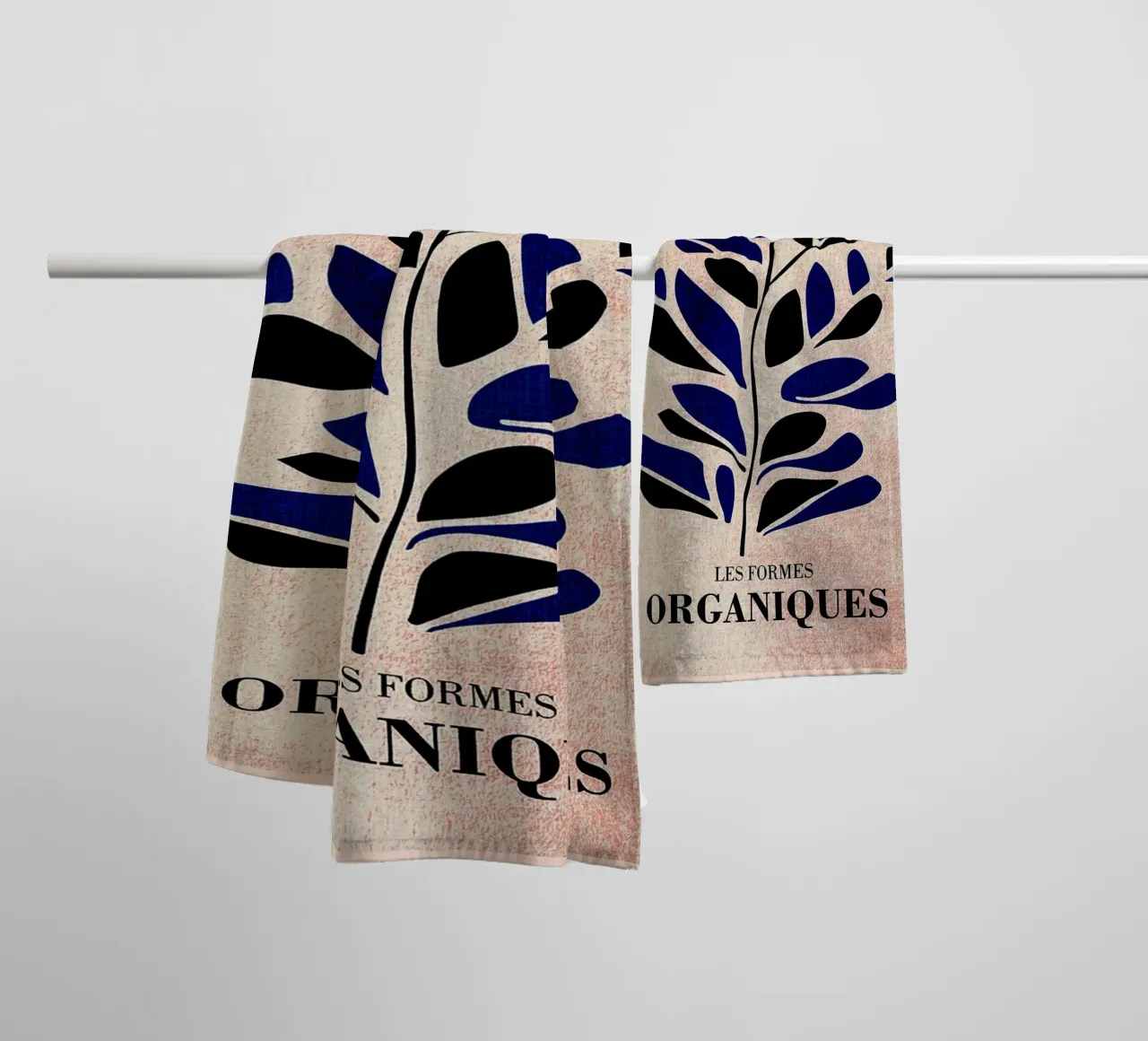 Forme organiche No10 asciugamano da bagno da Terry Jason Kratz