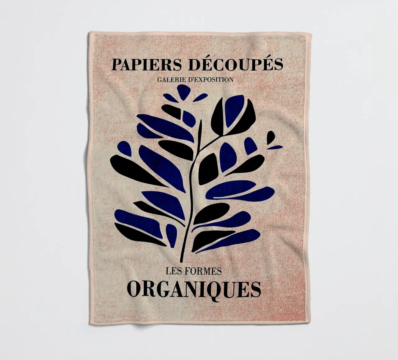 Forme organiche No10 coperta in pile da Terry Jason Kratz