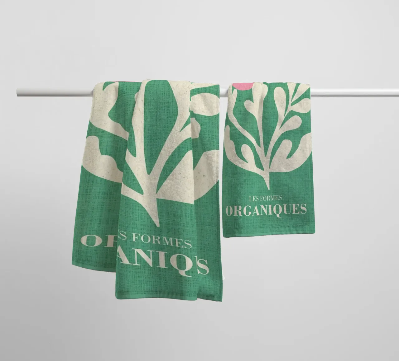 Forme organiche n. 1 asciugamano da bagno da Terry Jason Kratz