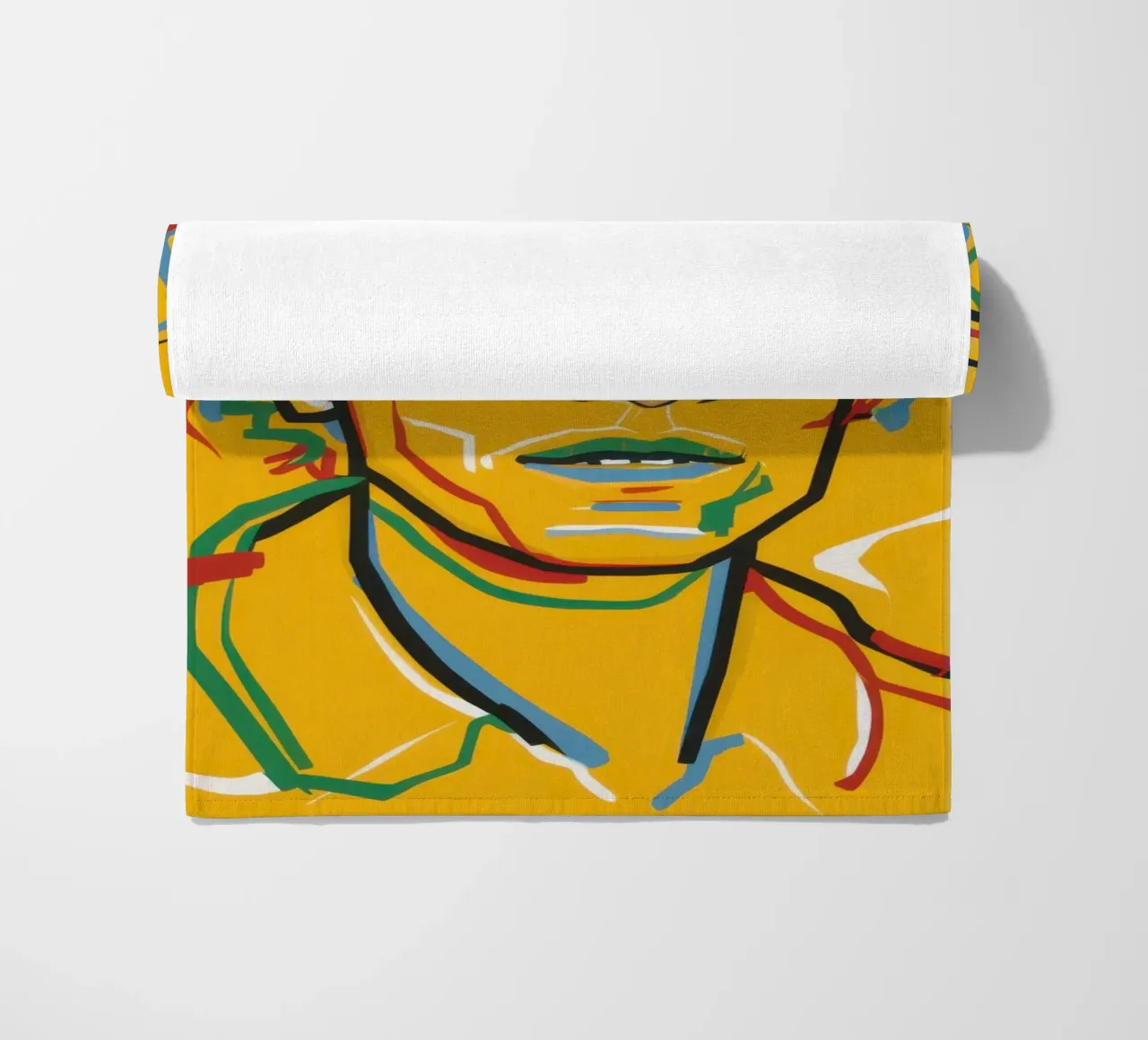 Intensità lineare cromatica telo mare da Veil Maya