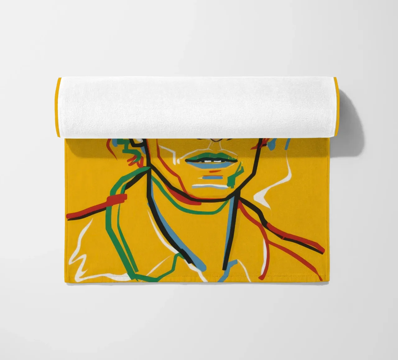 Intensità lineare cromatica telo mare da Veil Maya