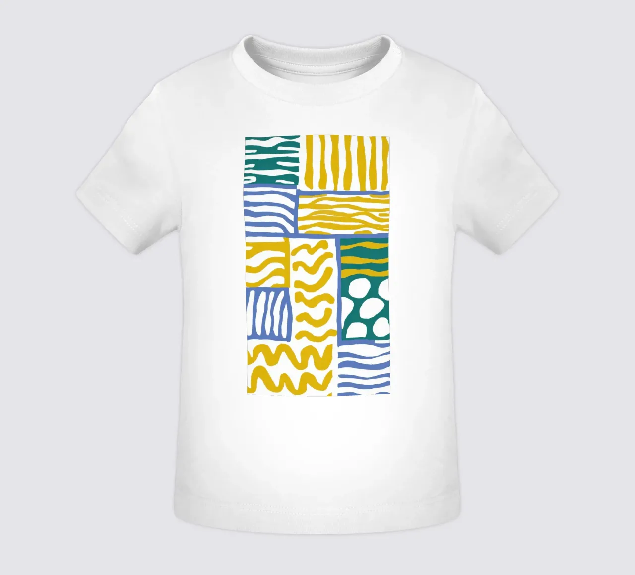 Medley mit Küstenmustern Baby T-Shirt von Flock Reverie