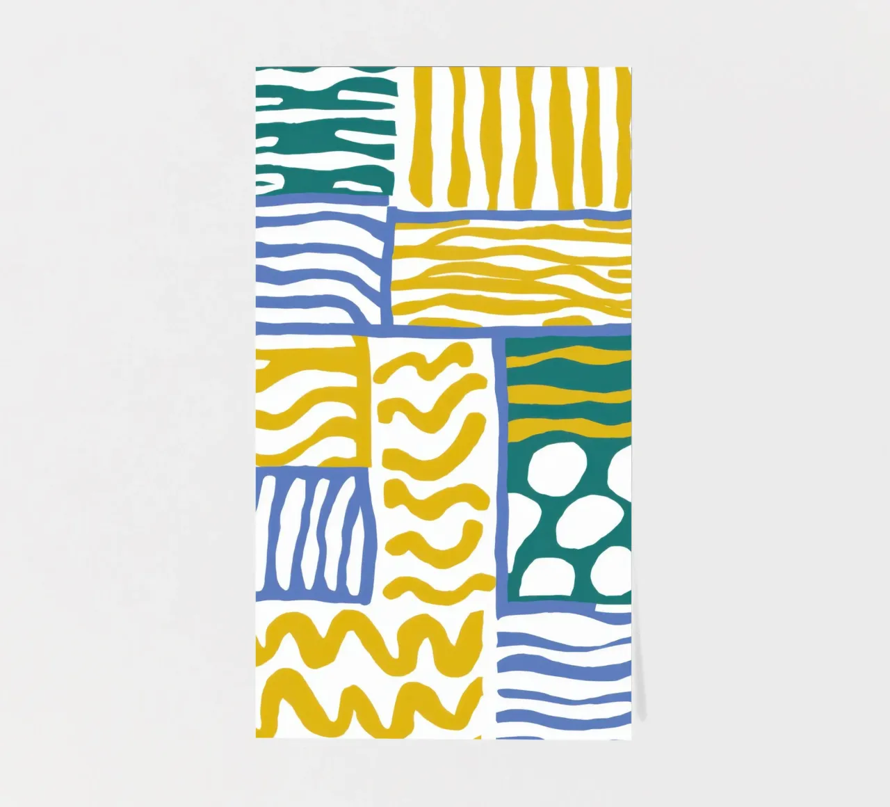 Kustpatroon Medley stickervel van Flock Reverie
