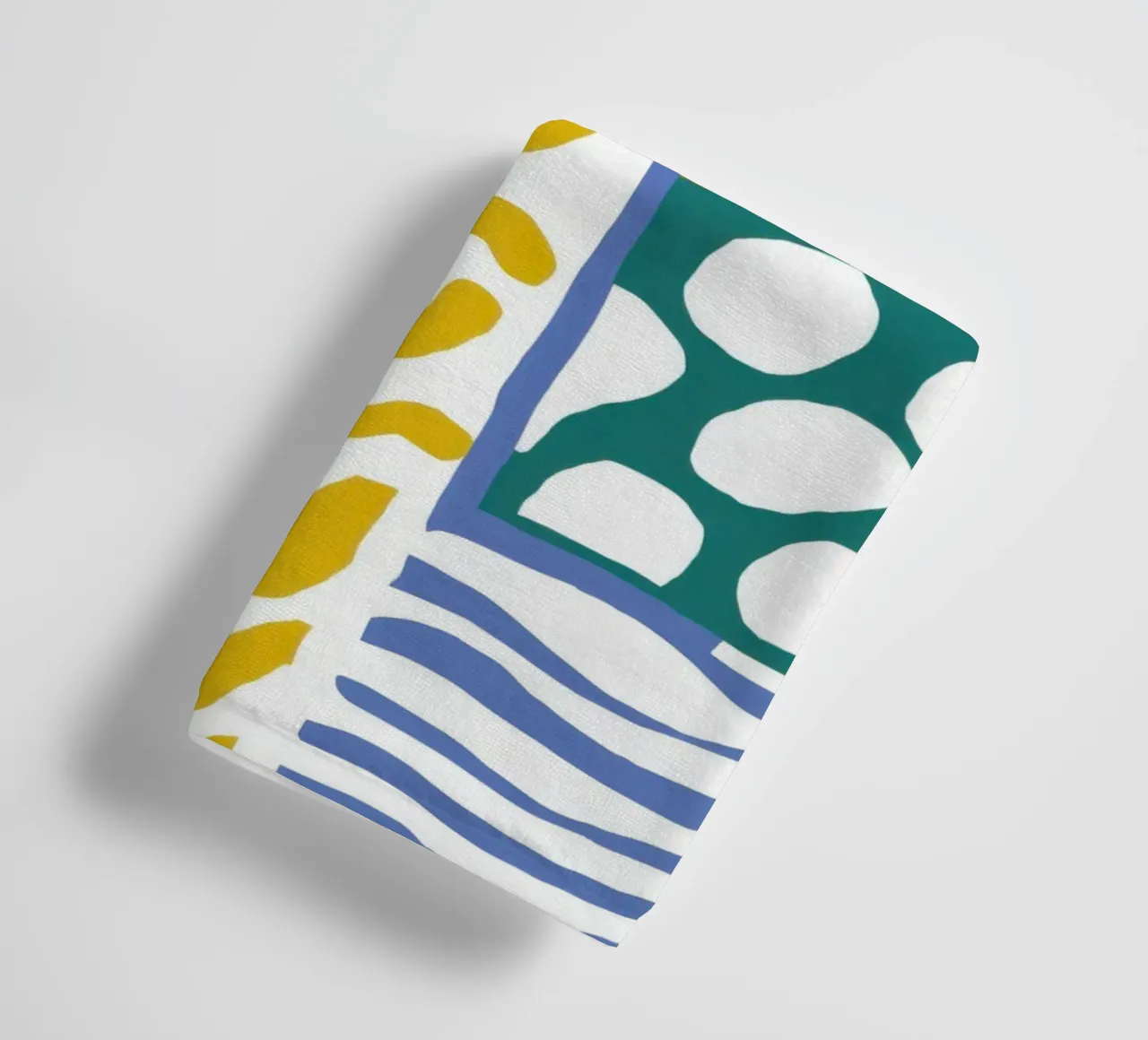Coastal Pattern Medley towel by Flock Reverie