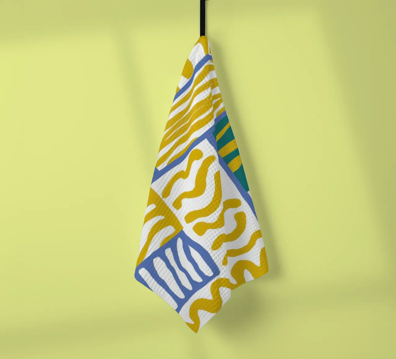 Médaillon de motifs côtiers torchon de Flock Reverie