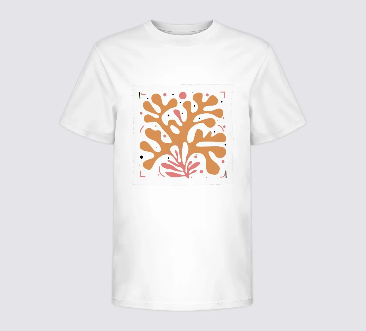 Maraoui Koraal Knipsel kinder t-shirt van Veil Maya