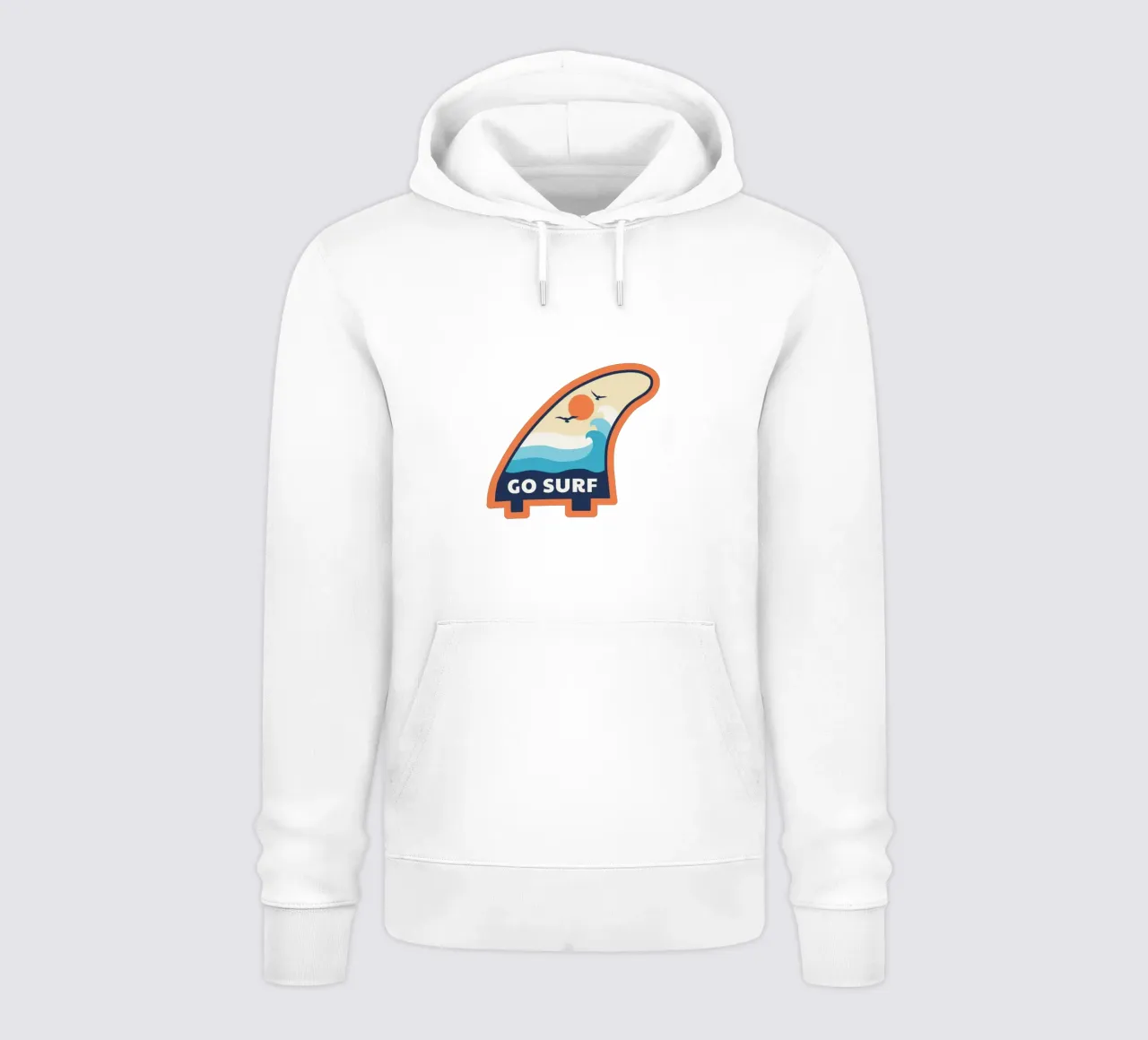 Go Surf felpa con cappuccio da Apparel King