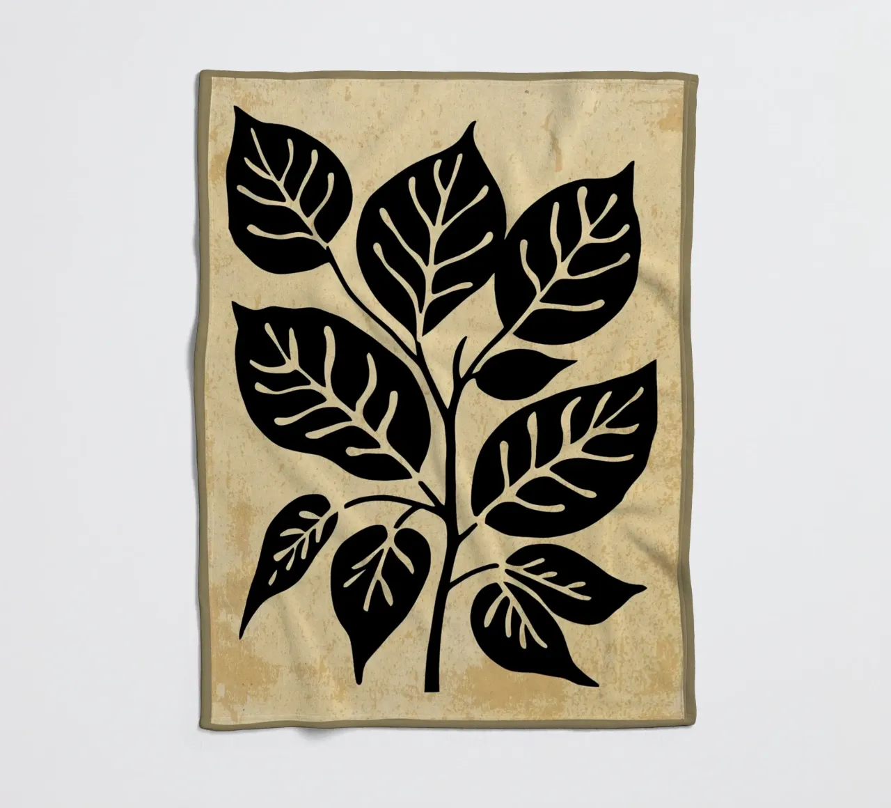 Natura in bianco e nero coperta in pile da Andrew S Morrison