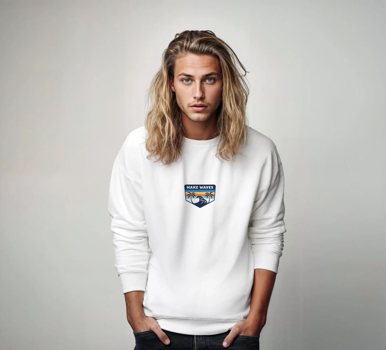 Save Waves felpa da Apparel King
