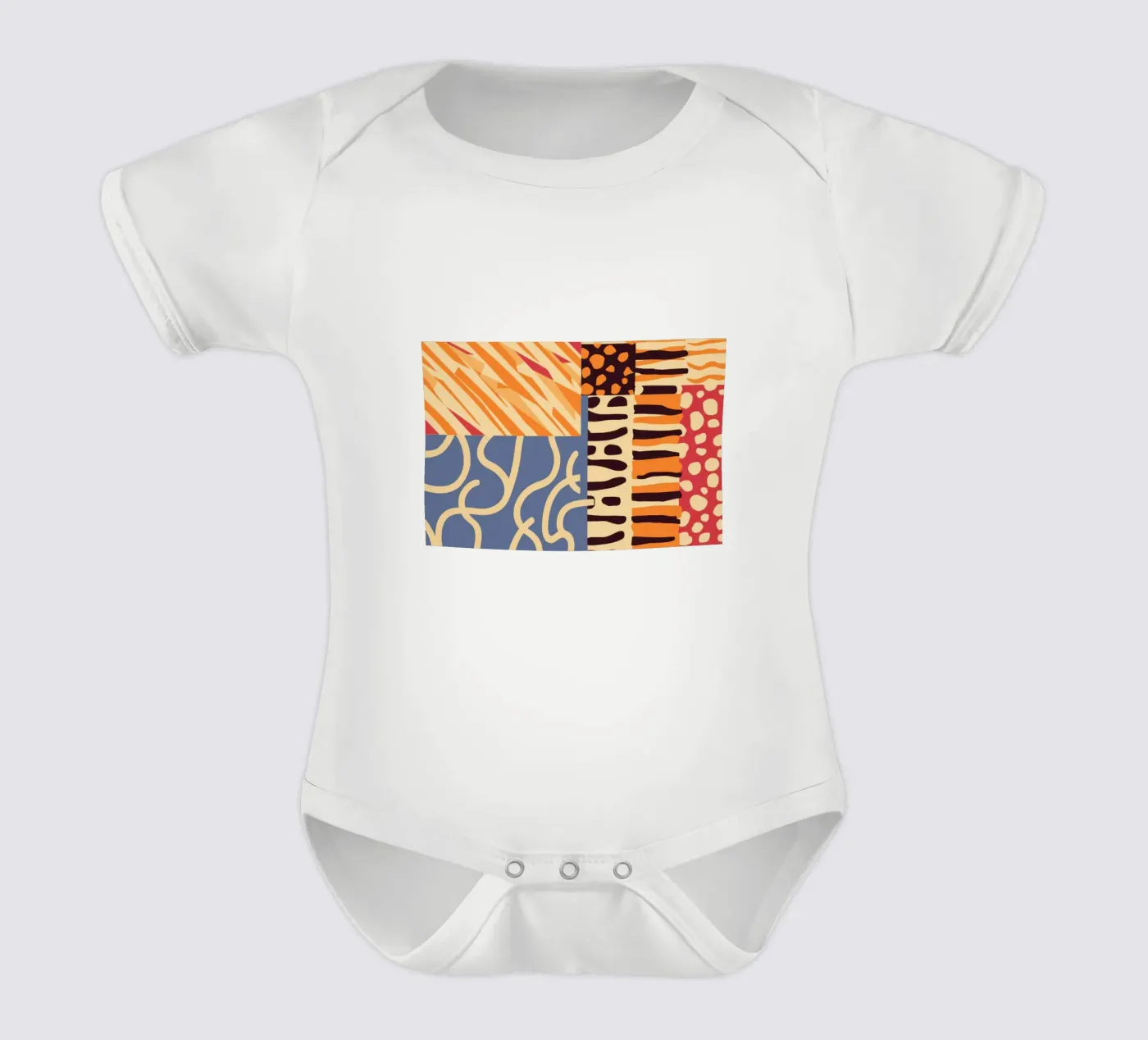 Textured Patchwork Harmony body bébé de Veil Maya
