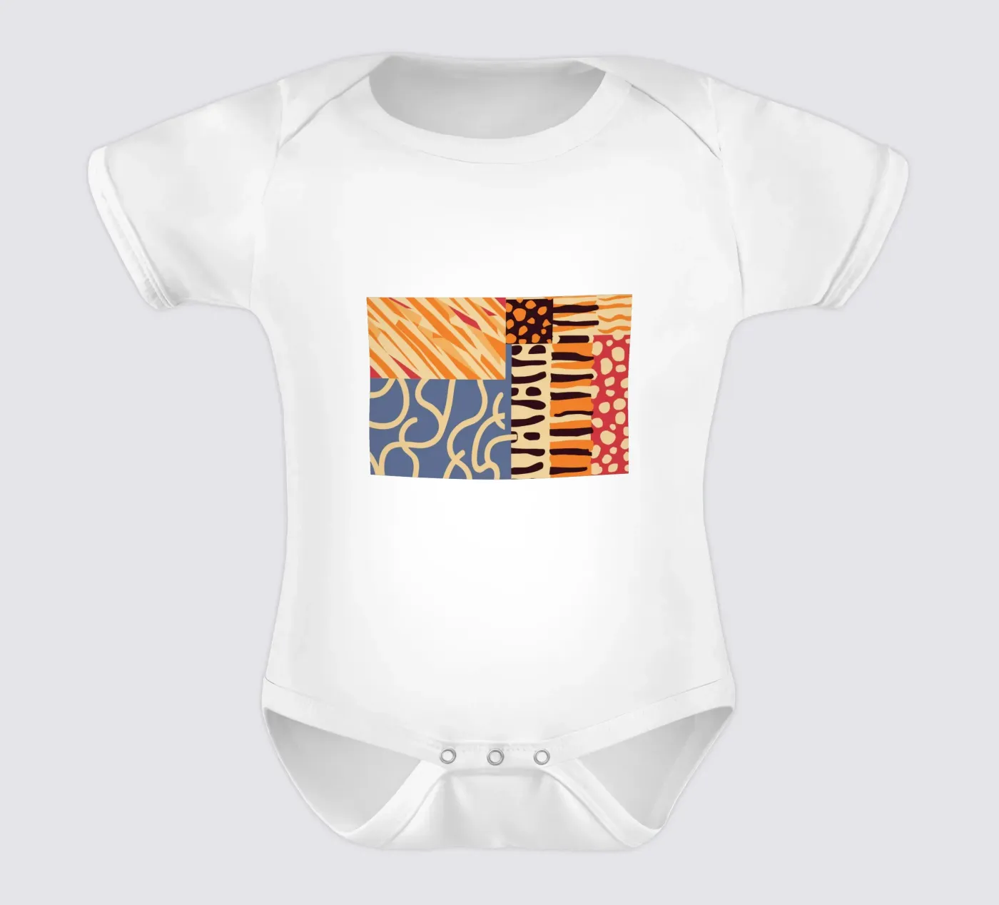 Textured Patchwork Harmony body bébé de Veil Maya