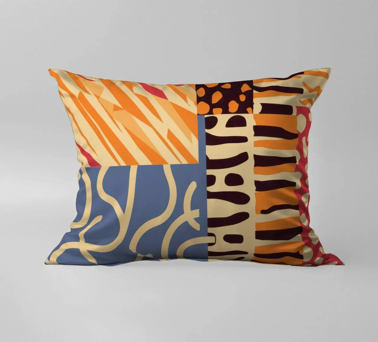 Armonia patchwork strutturata cuscino da Veil Maya