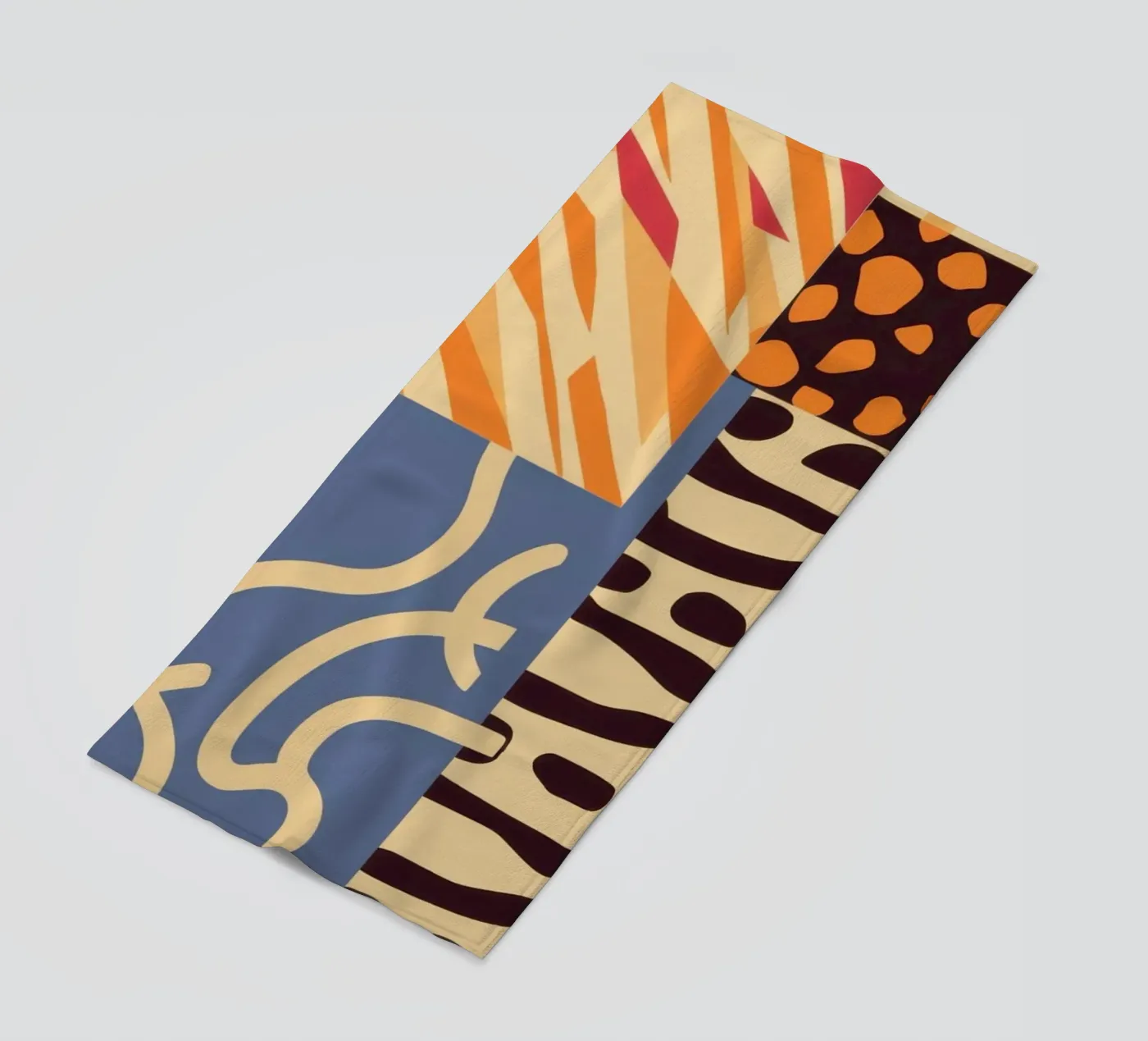 Armonia patchwork strutturata telo mare da Veil Maya