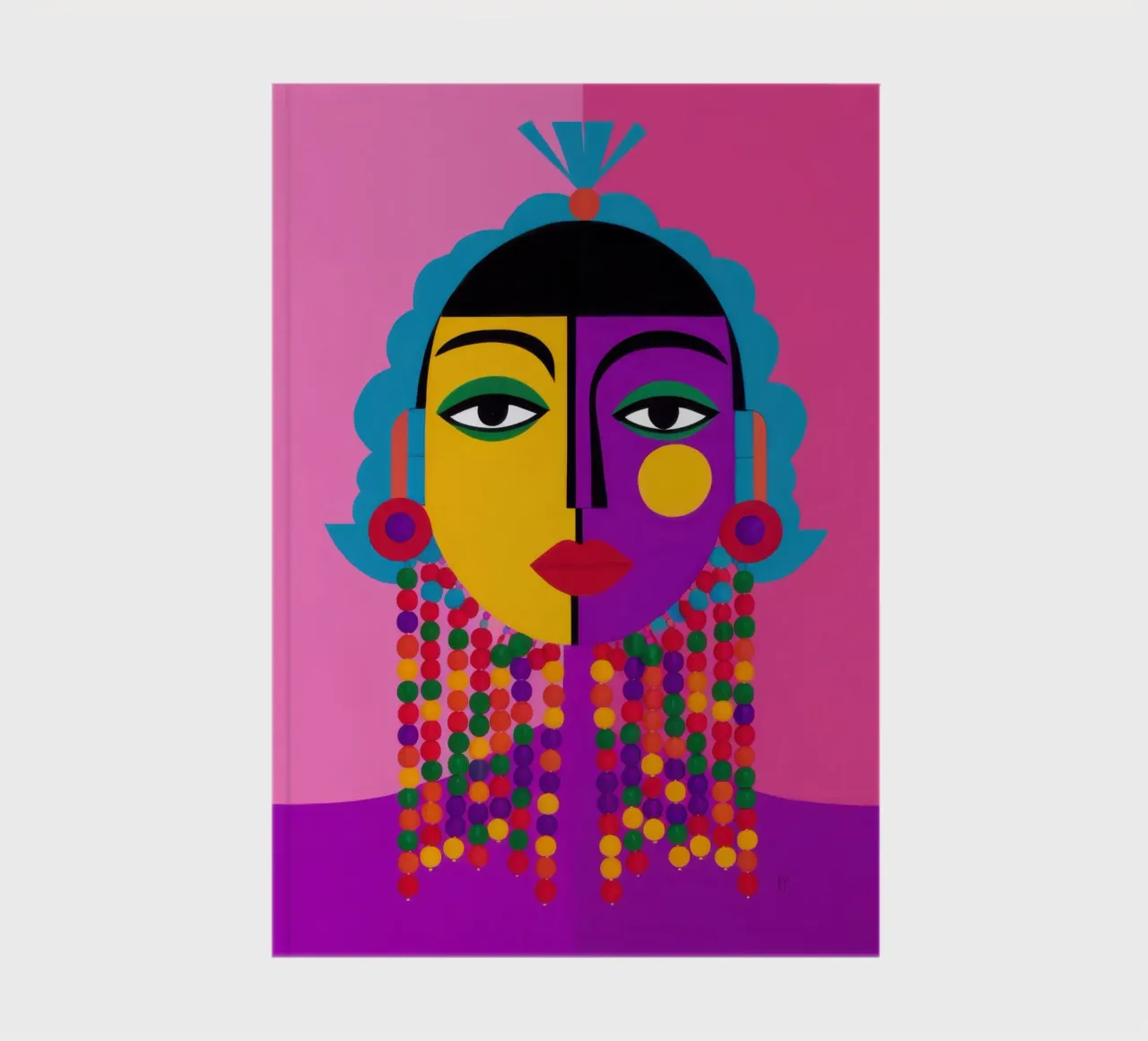 Cubist Divinity notebook by Flock Reverie