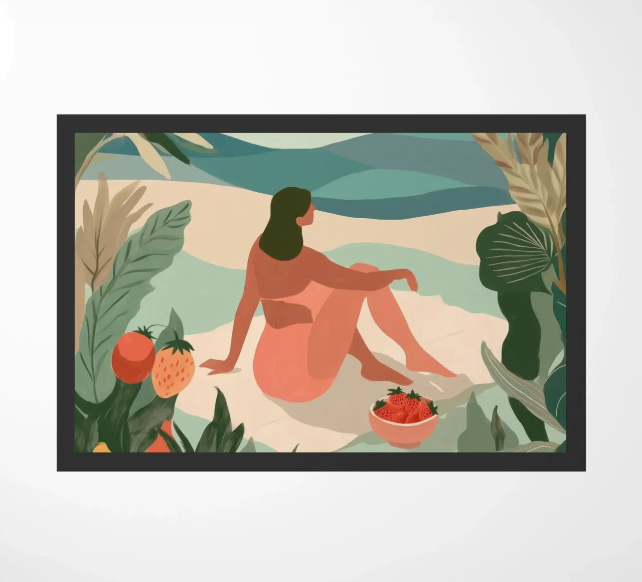Strawberries by the Sea zerbino da Clara August