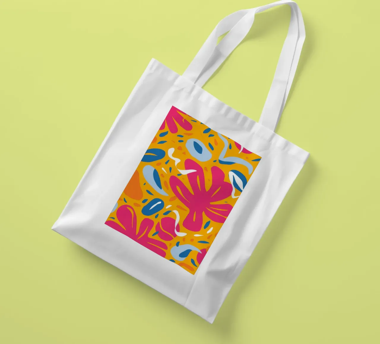 Esplosione di colori gioiosi borsa in juta da Veil Maya