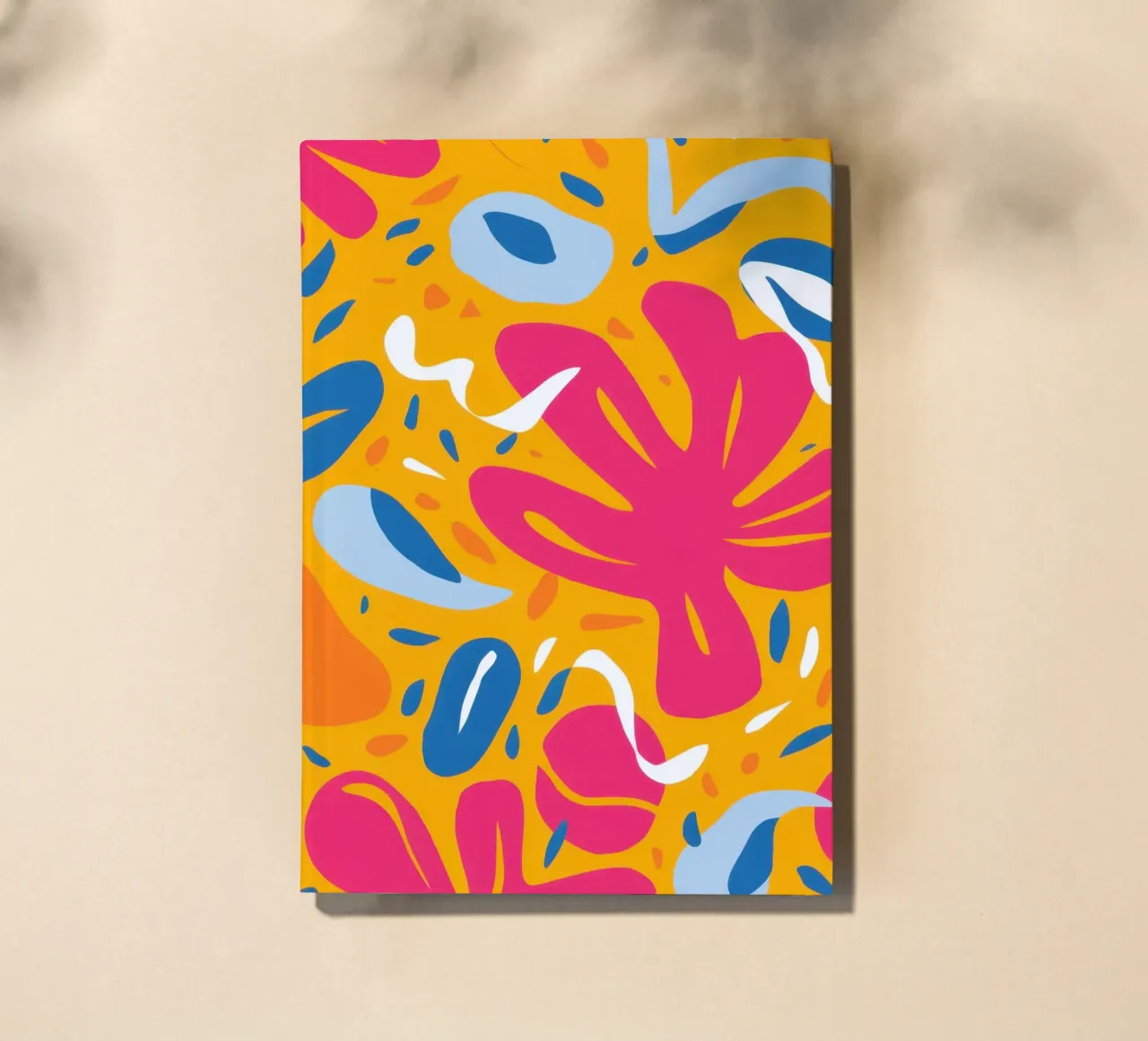 Joyful Color Burst notebook by Veil Maya