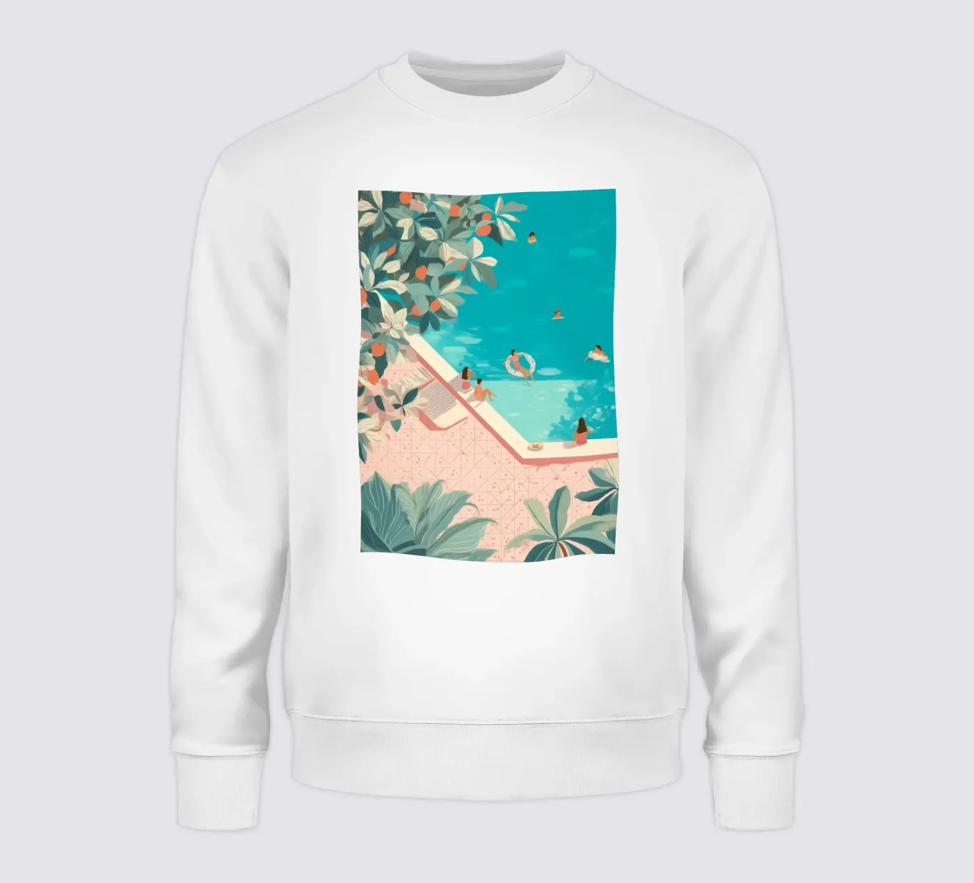 Poolside Days felpa da Clara August