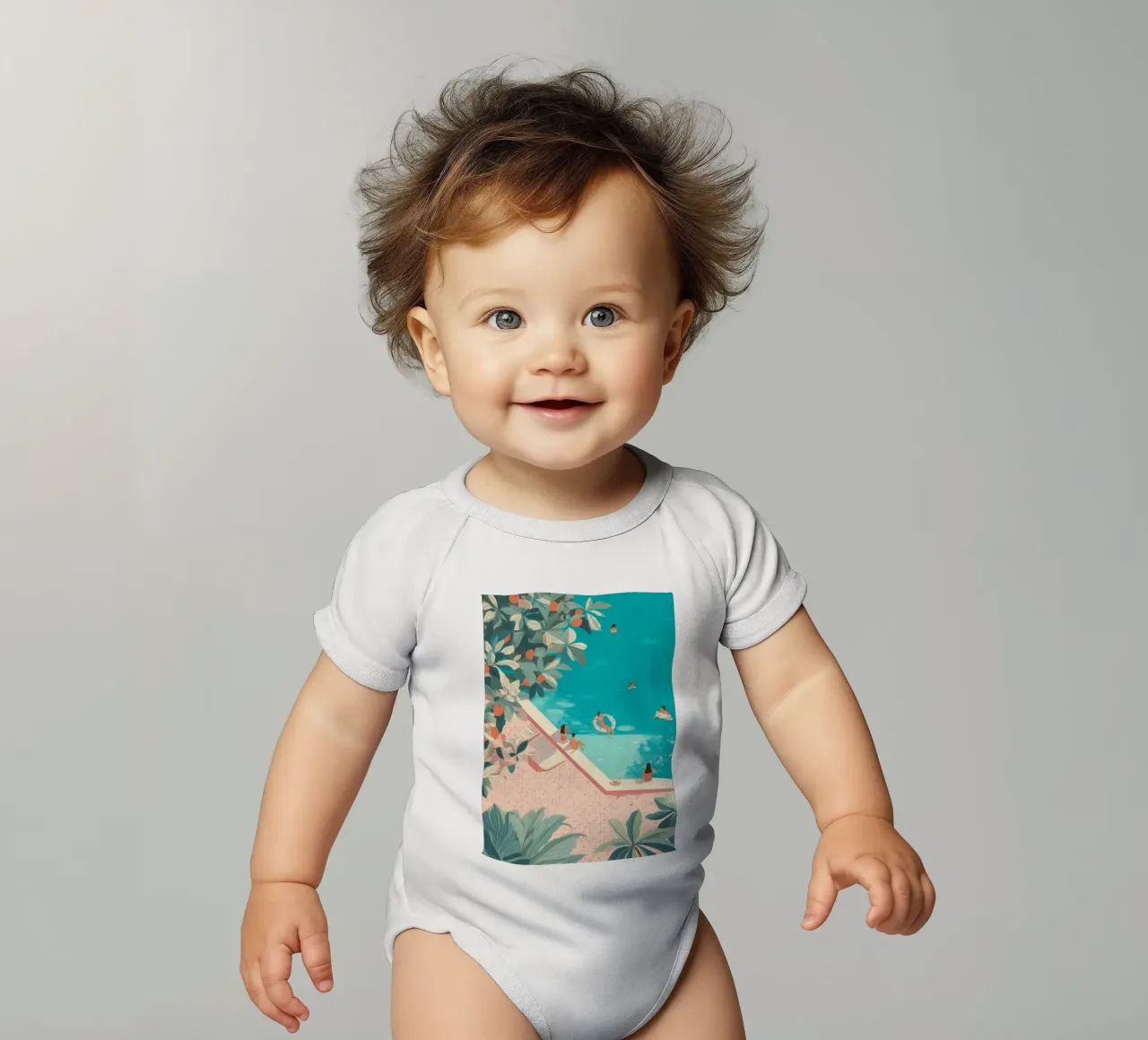 Poolside Days body bébé de Clara August