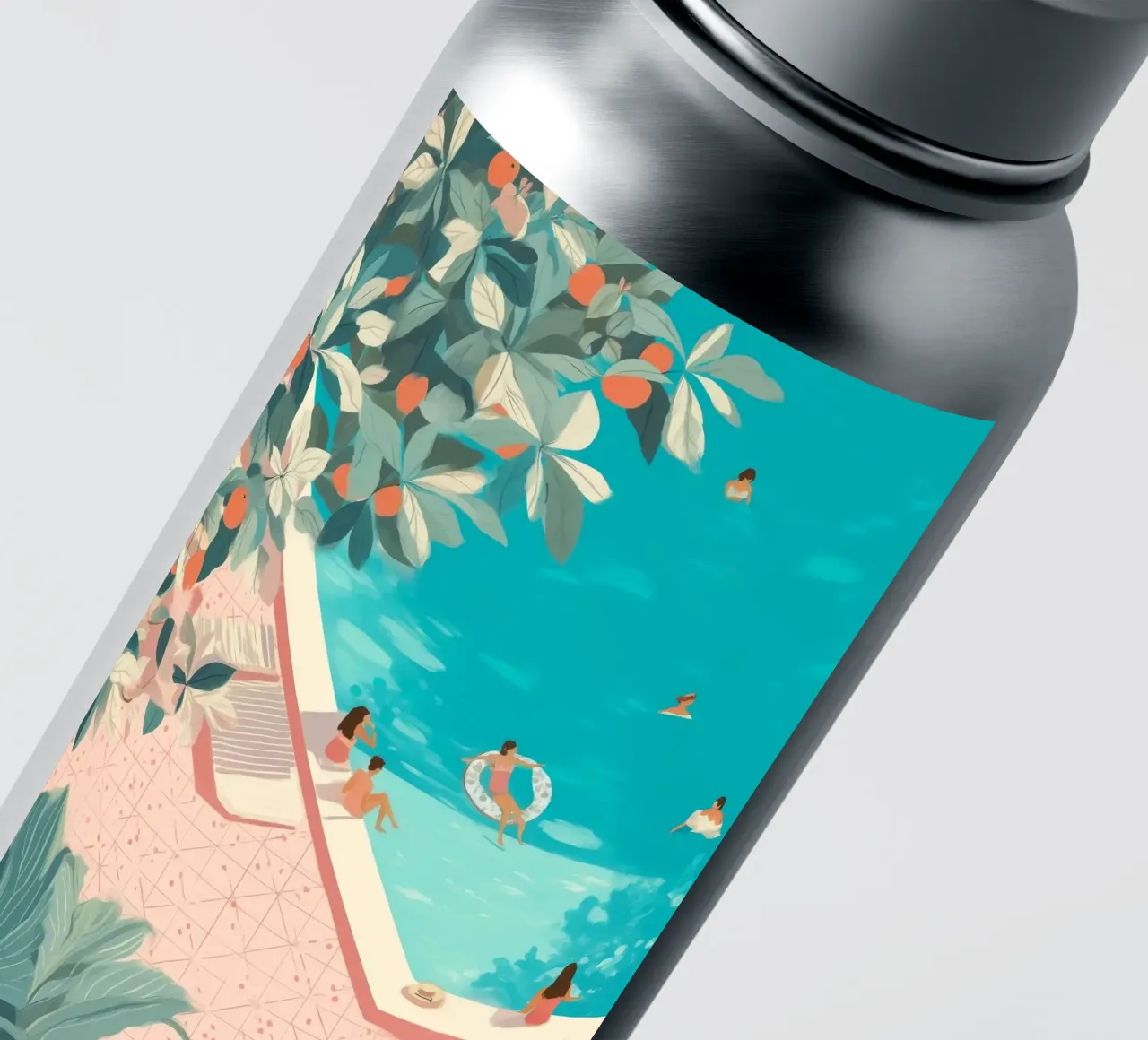 Poolside Days sticker by Clara August