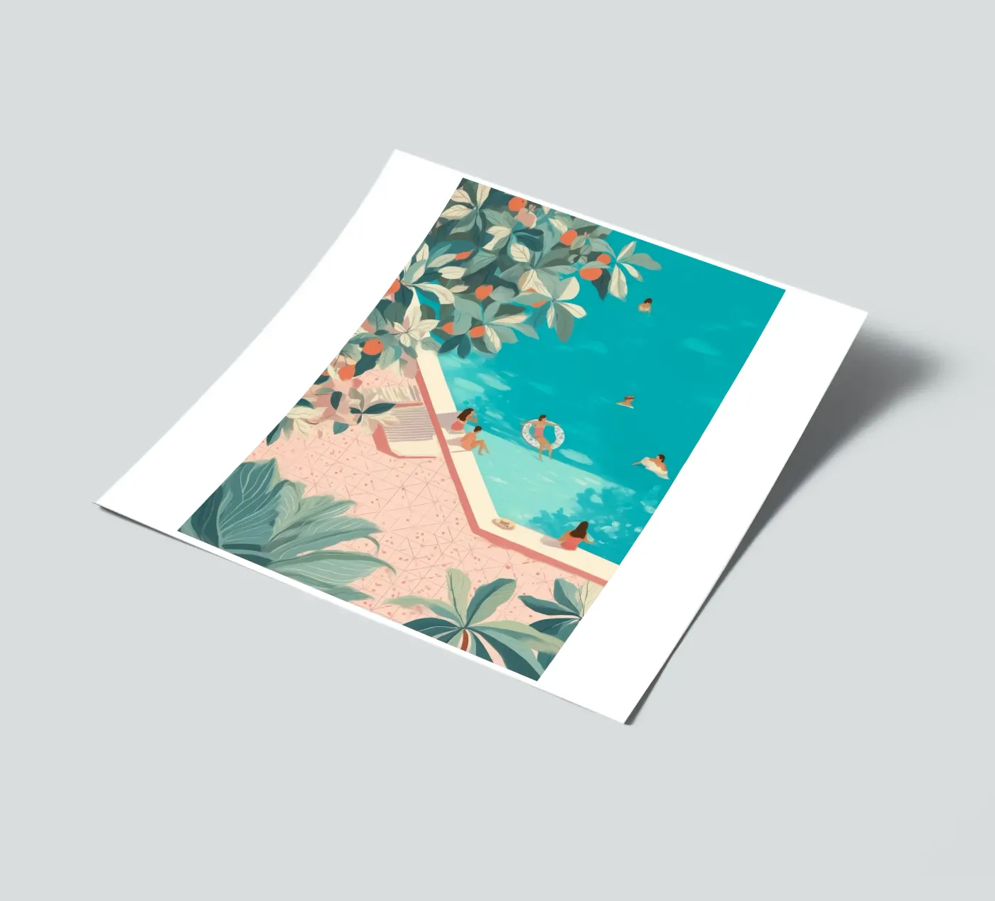 Poolside Days stickervel van Clara August