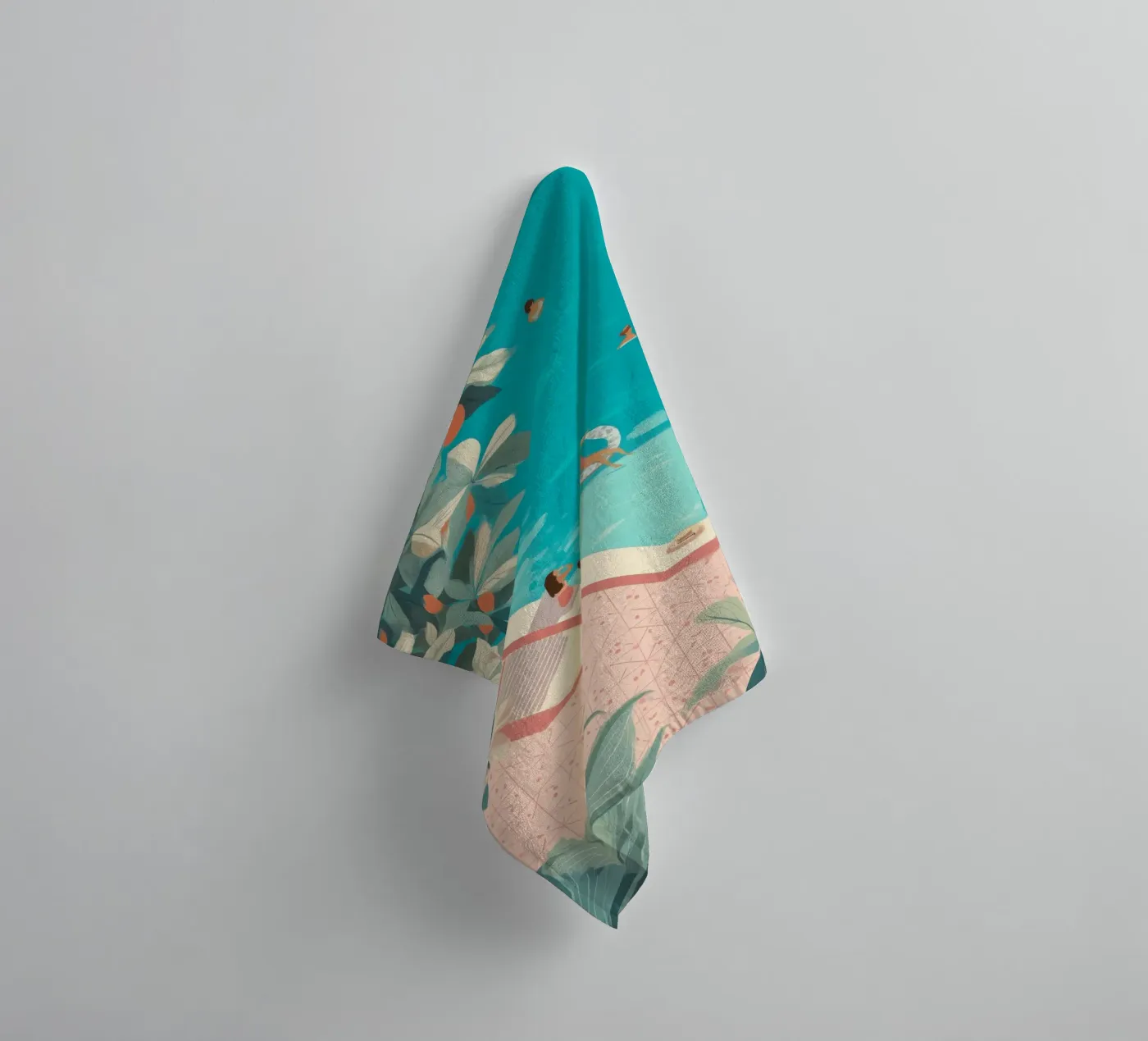 Poolside Days towel by Clara August