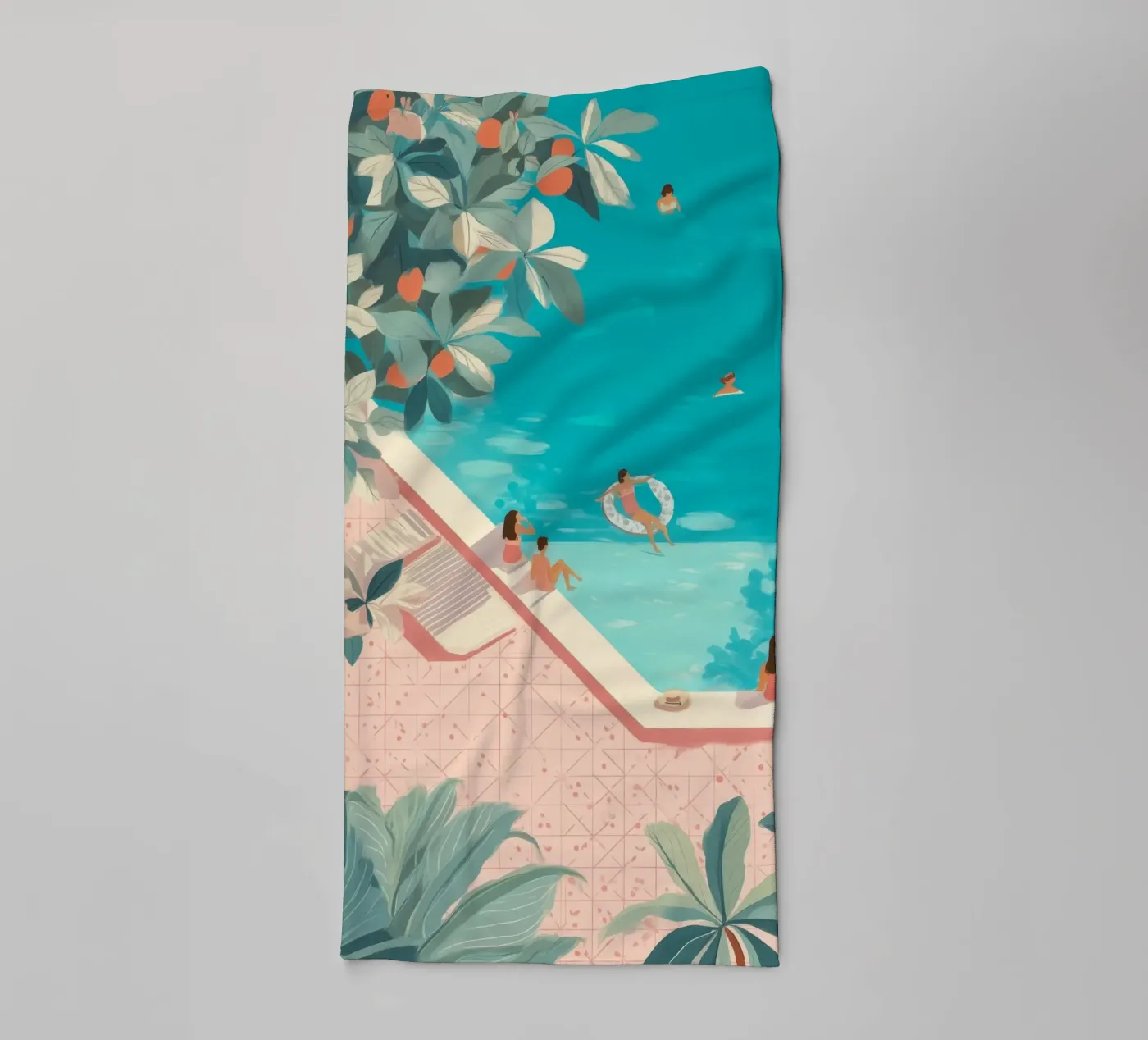 Poolside Days badhanddoek van Clara August