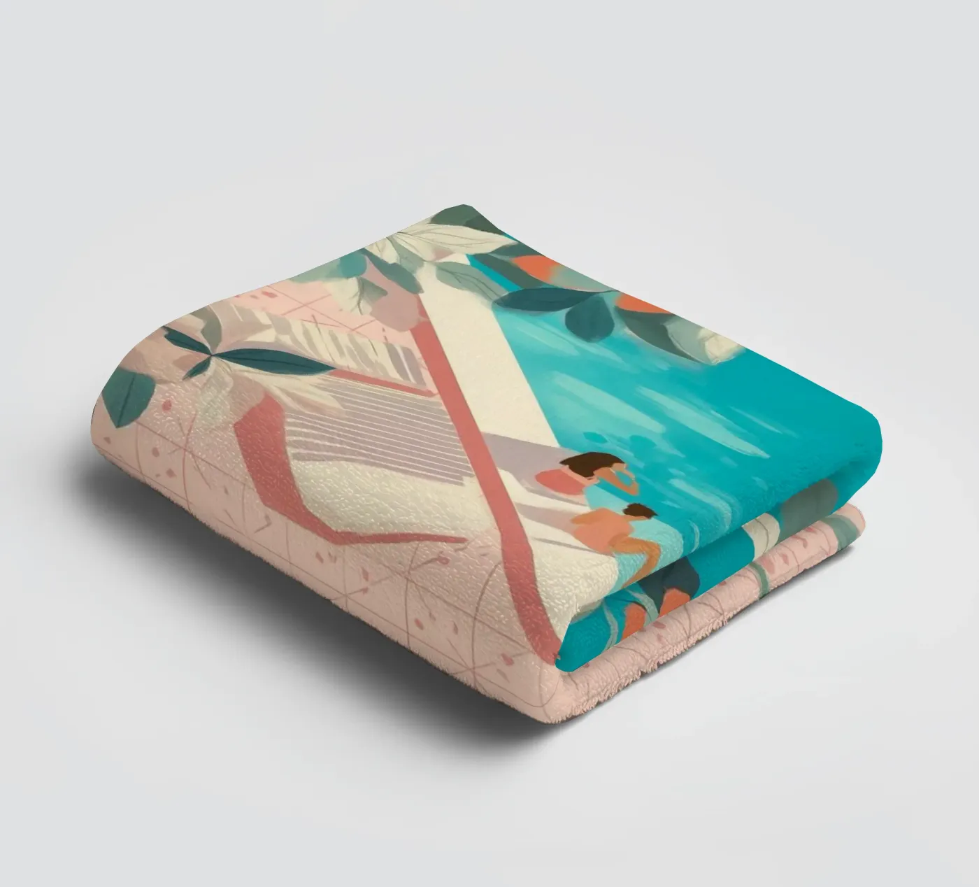 Poolside Days badhanddoek van Clara August