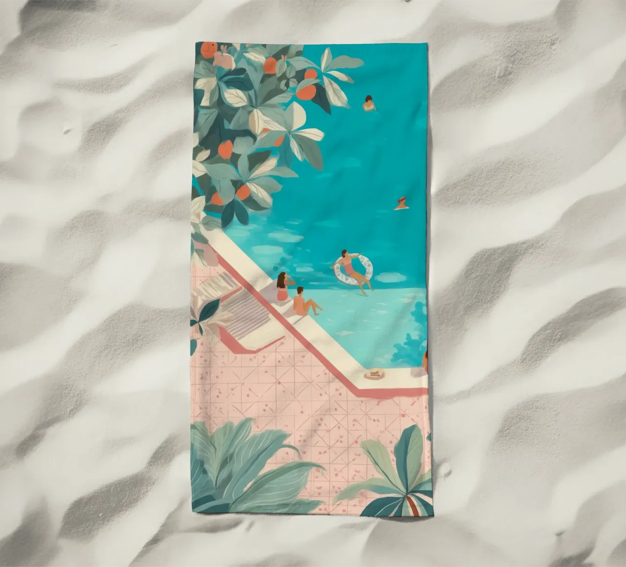 Poolside Days telo mare da Clara August