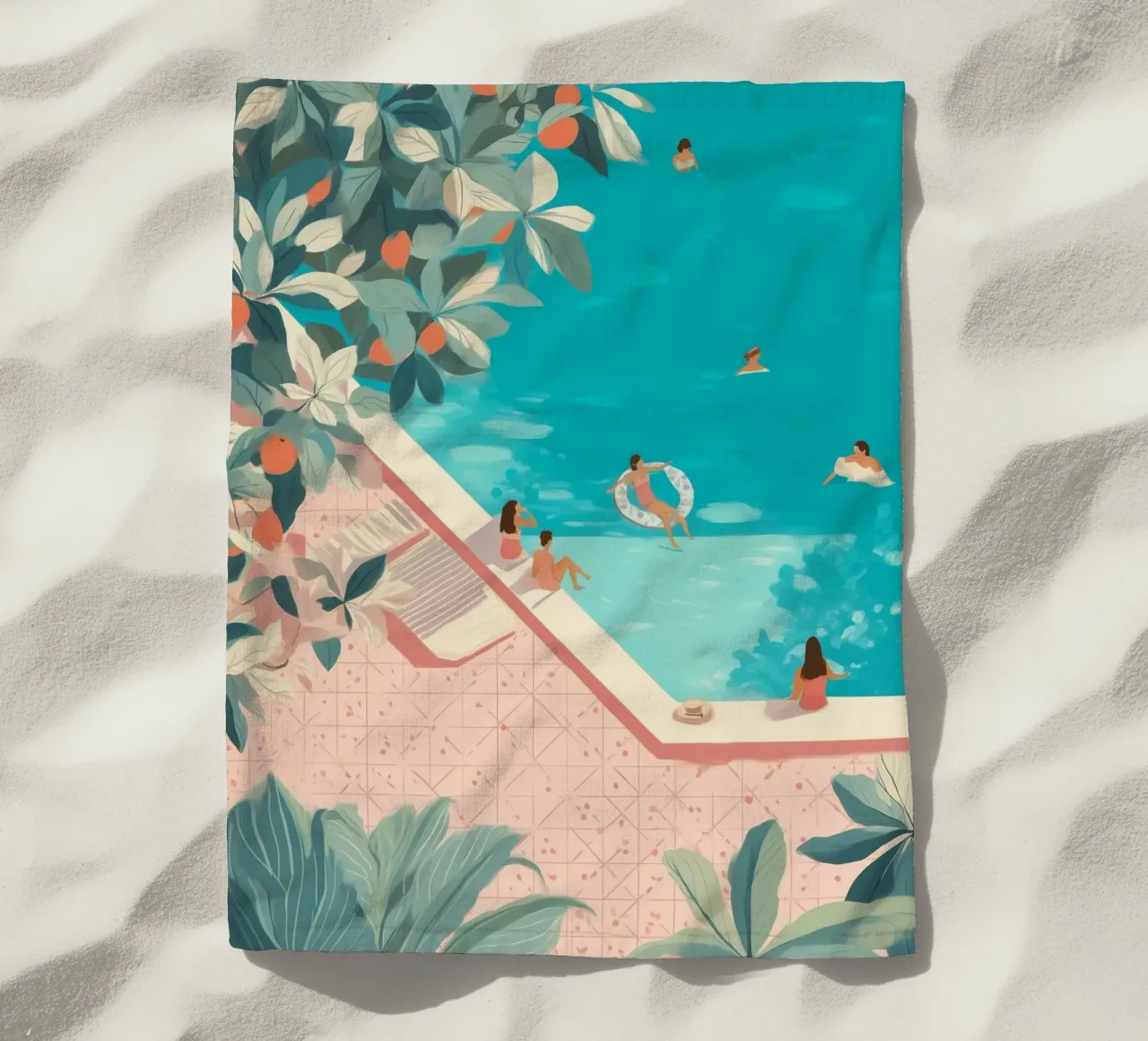 Poolside Days telo mare da Clara August