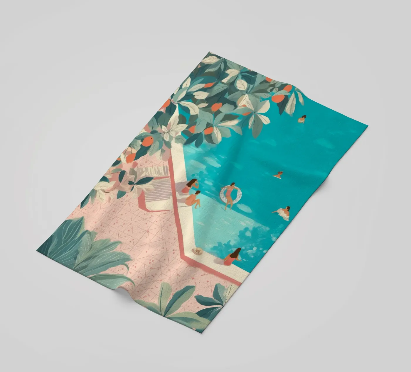 Poolside Days strandhanddoek van Clara August