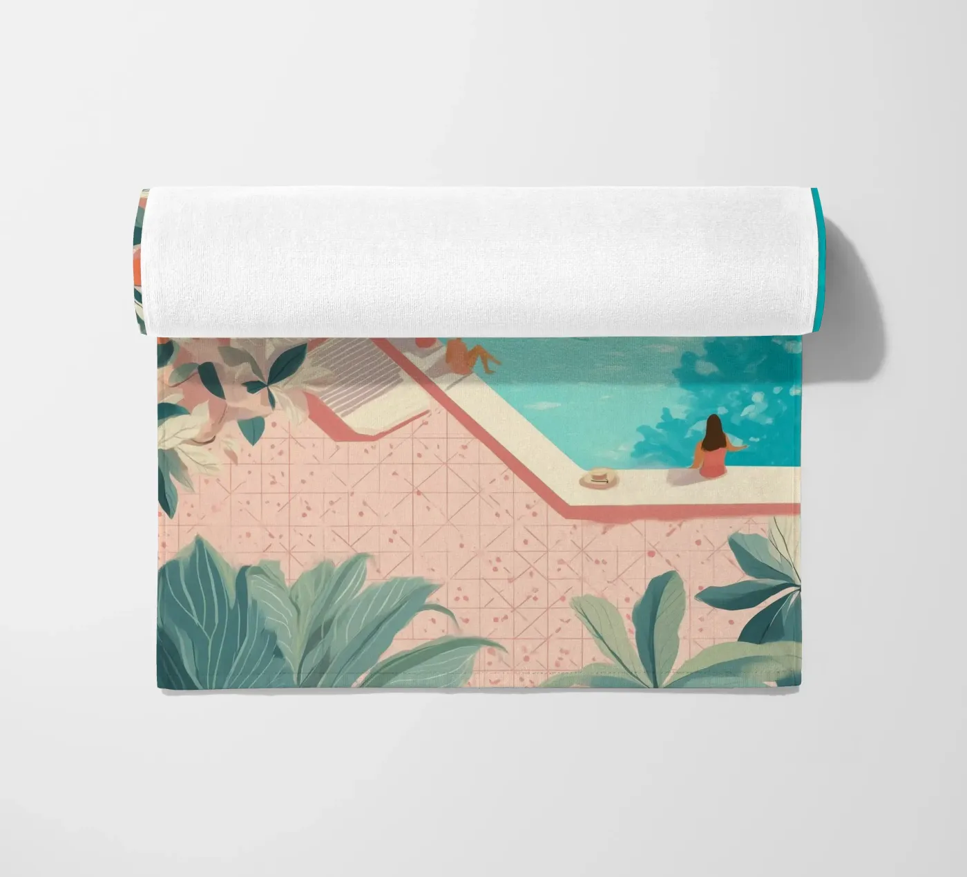 Poolside Days strandhanddoek van Clara August