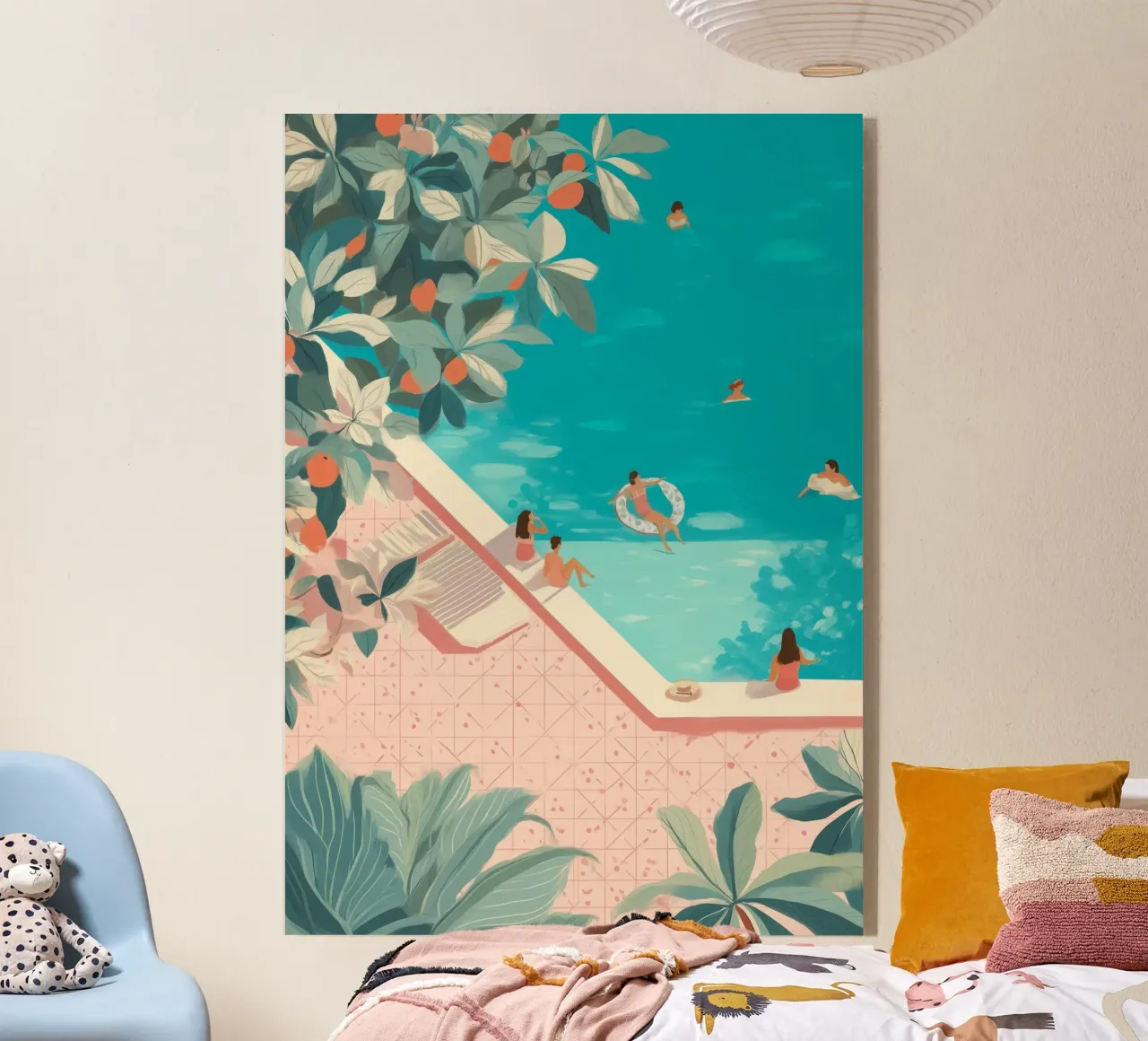 Poolside Days plexiglass da Clara August