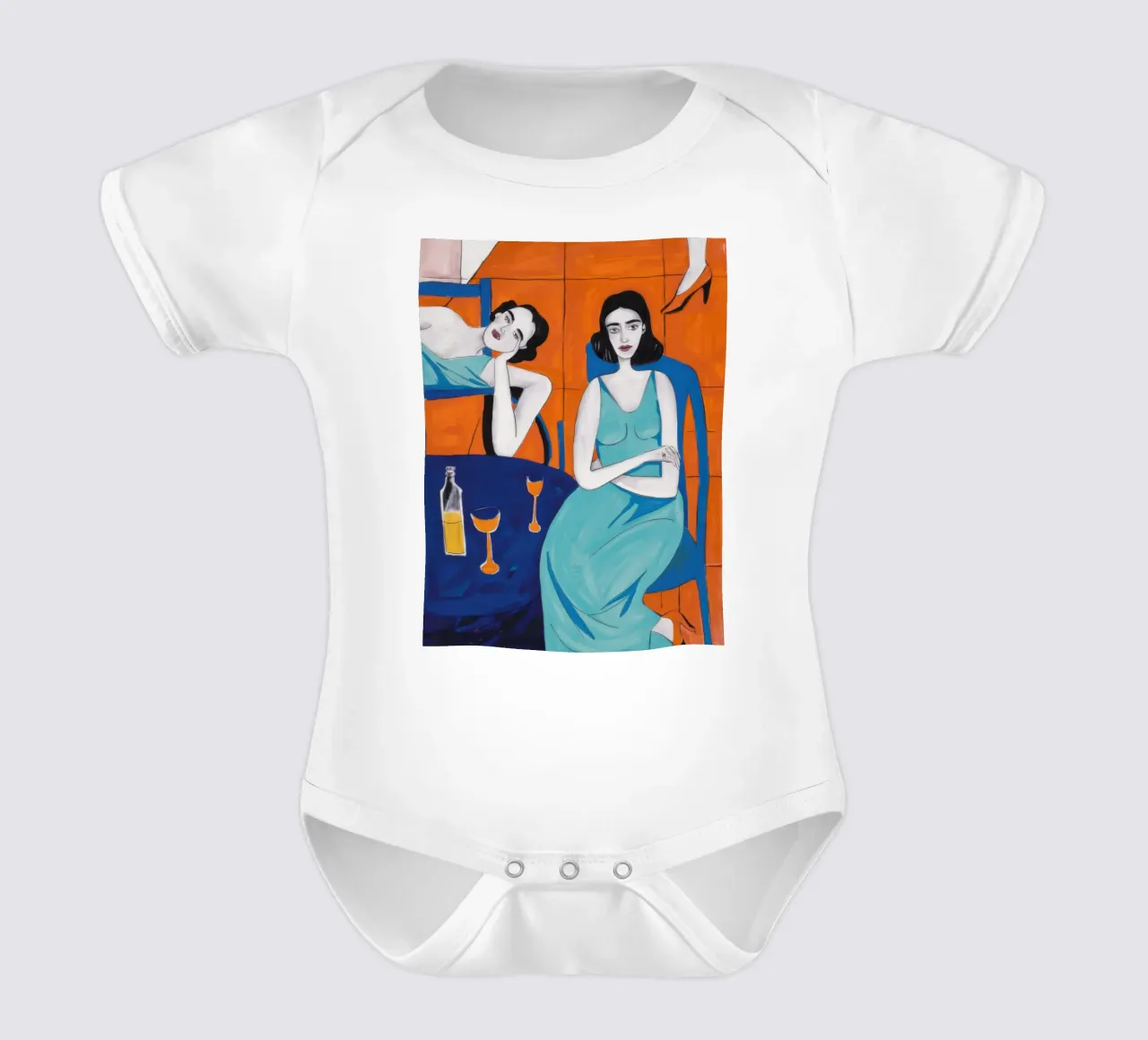 Soirée saphir solitaire body bébé de Prism Ritual