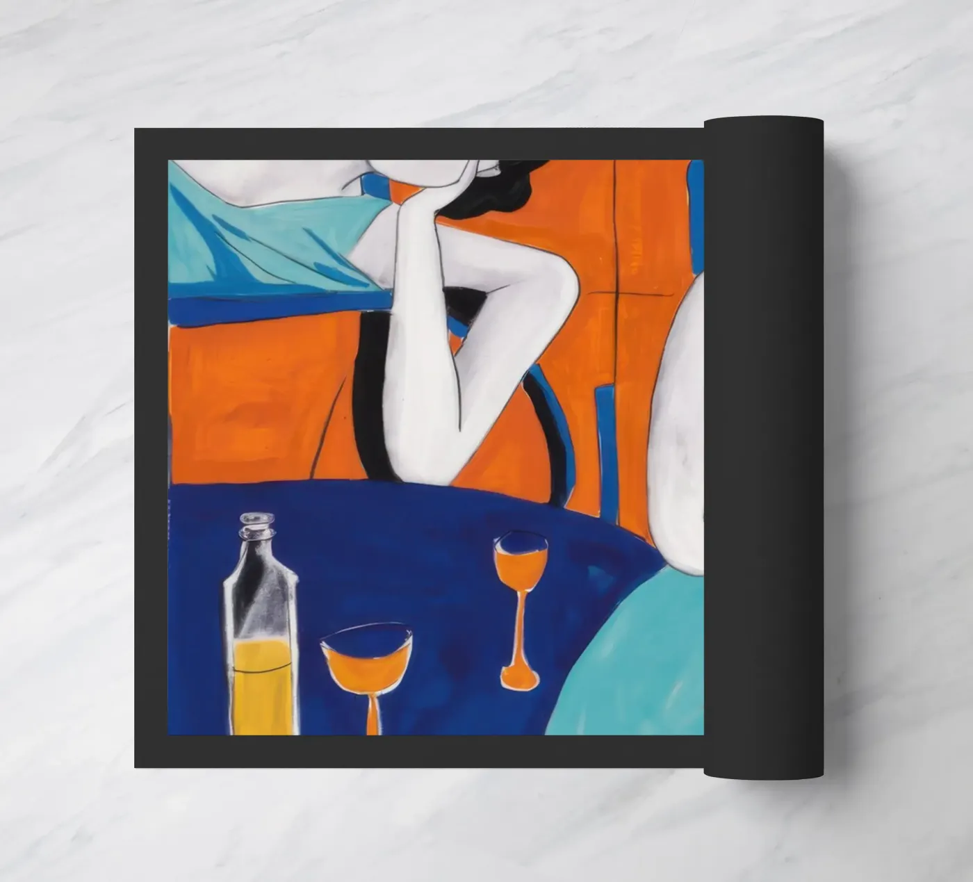 Sapphire Solitary Soiree deurmat van Prism Ritual