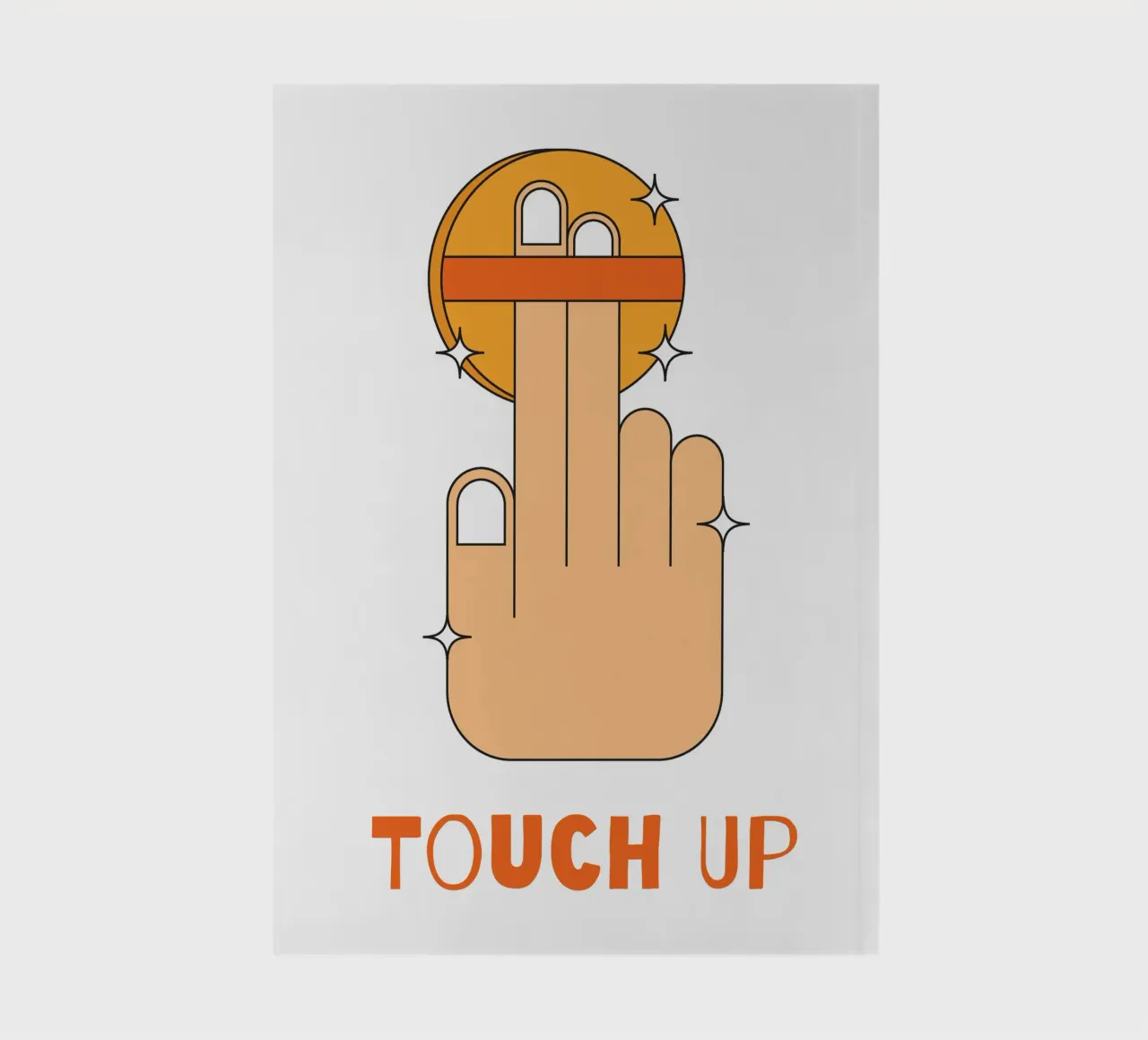 Touch up for make up notebook by galihstudio