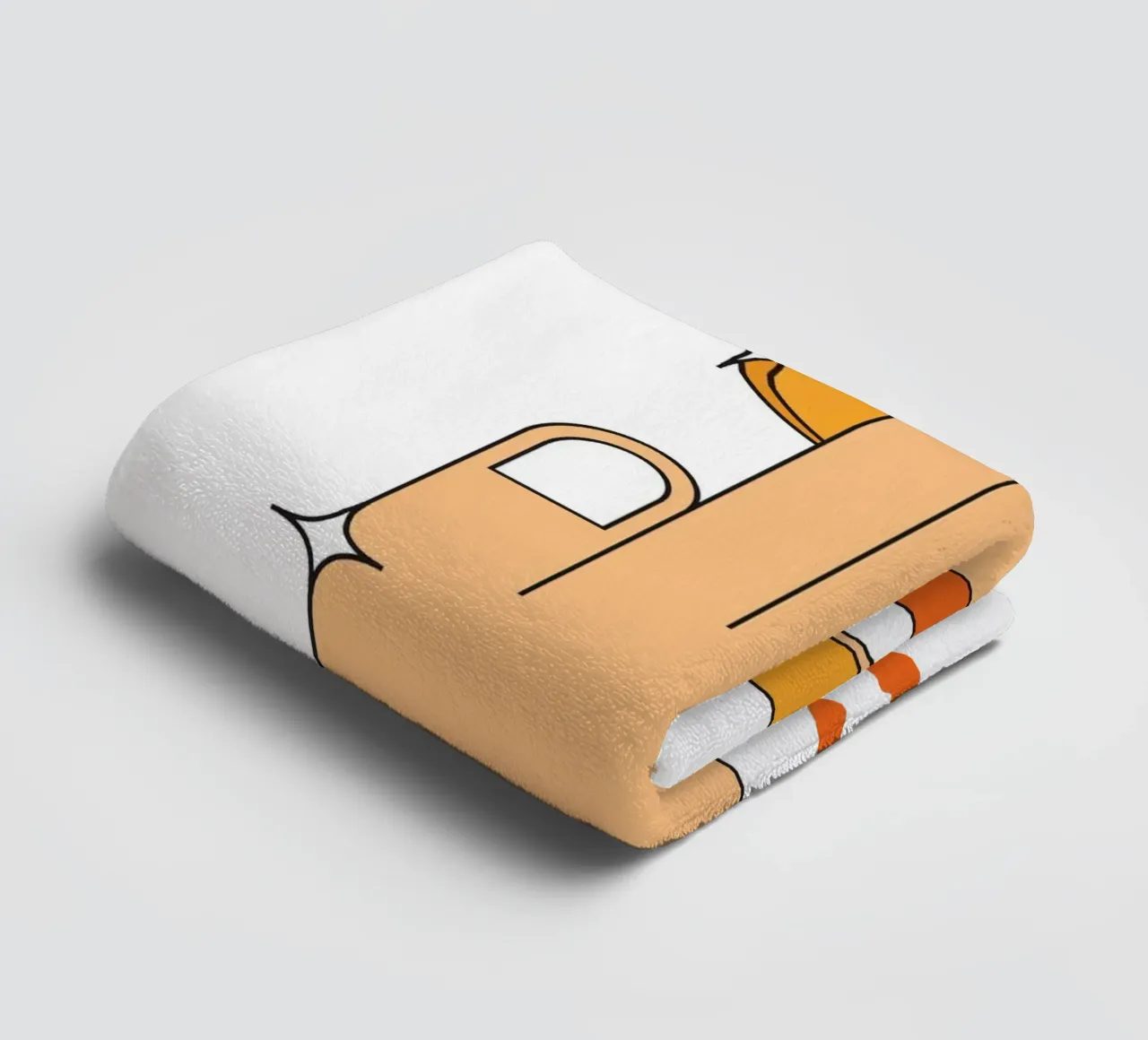 Touch up for make up towel by galihstudio