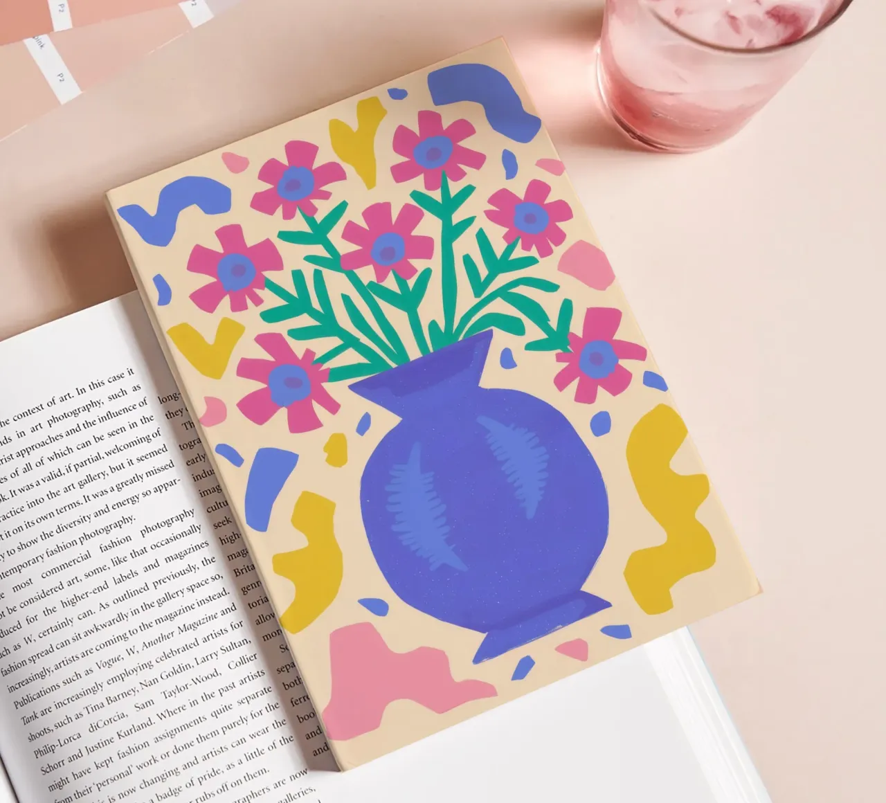 Joyful Folk Bouquet notebook by Flock Reverie