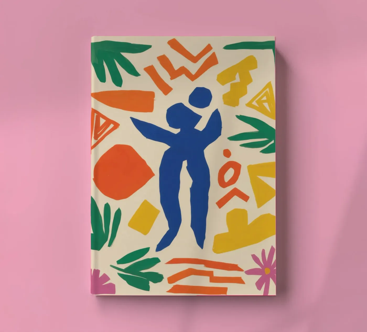 Dancing Forms Celebration notebook by Veil Maya
