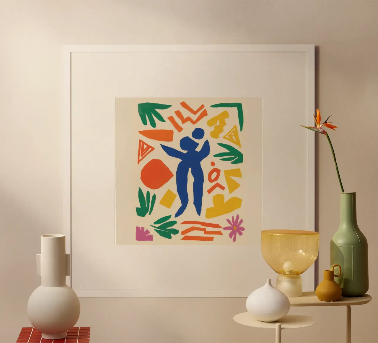 Dancing Forms Celebration poster by Veil Maya