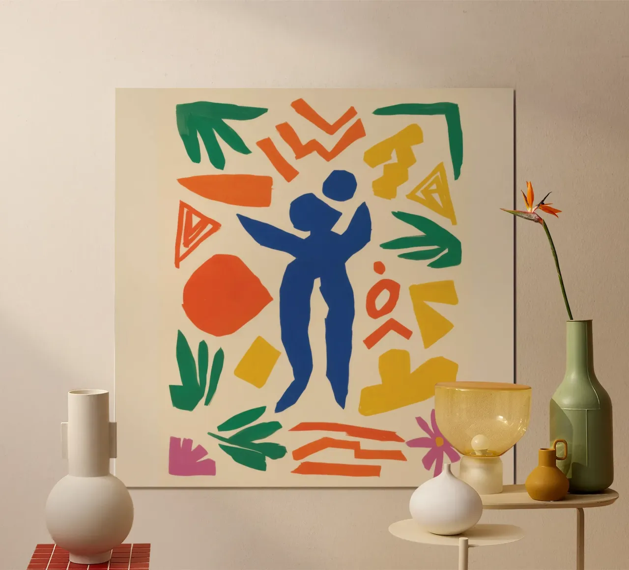 Dancing Forms Celebration poster by Veil Maya