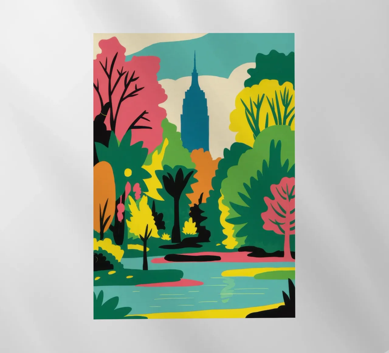 Vibrant Park Daydream backlit film by Flock Reverie