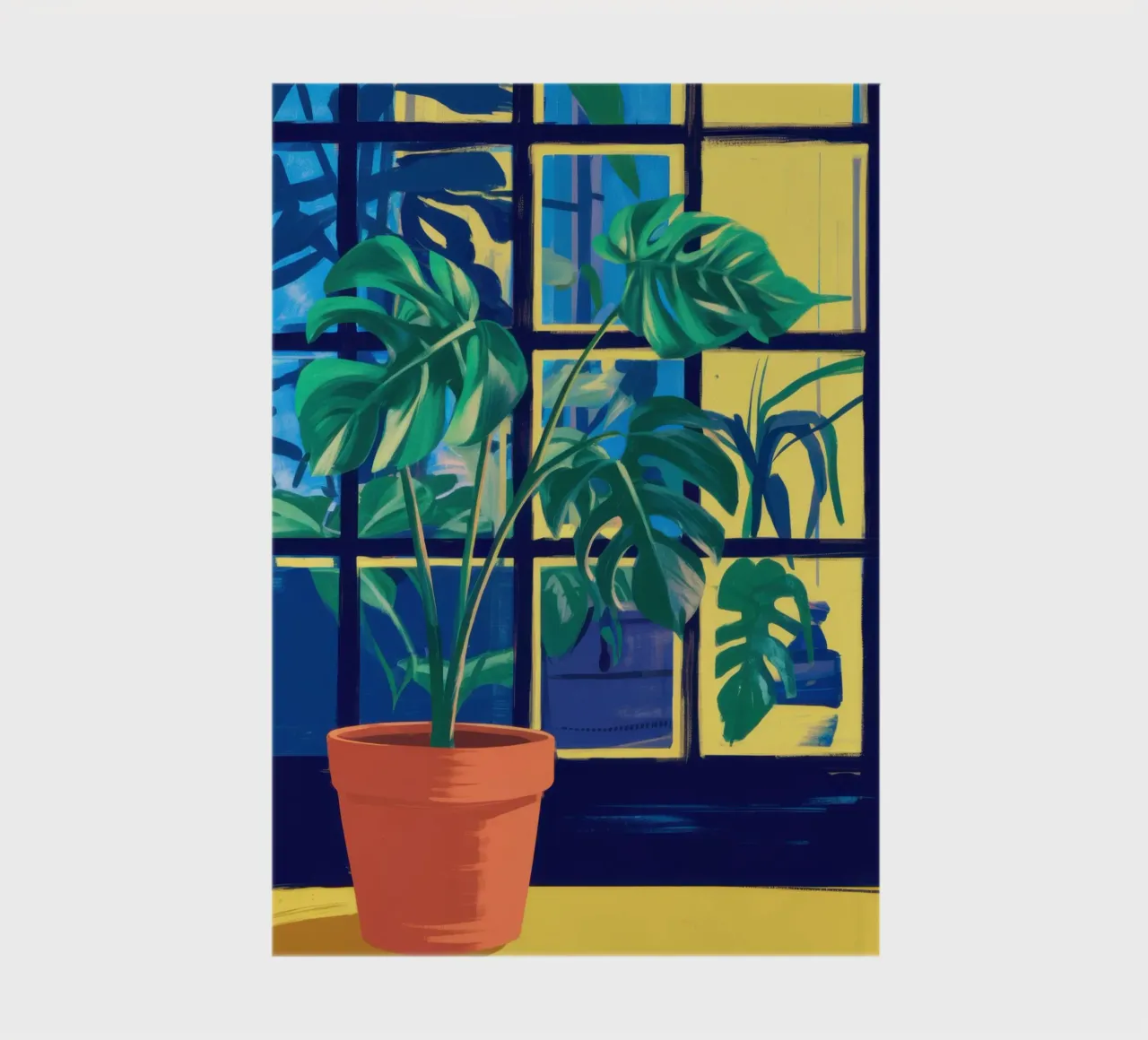 Window Verdant Stillness notebook by Prism Ritual