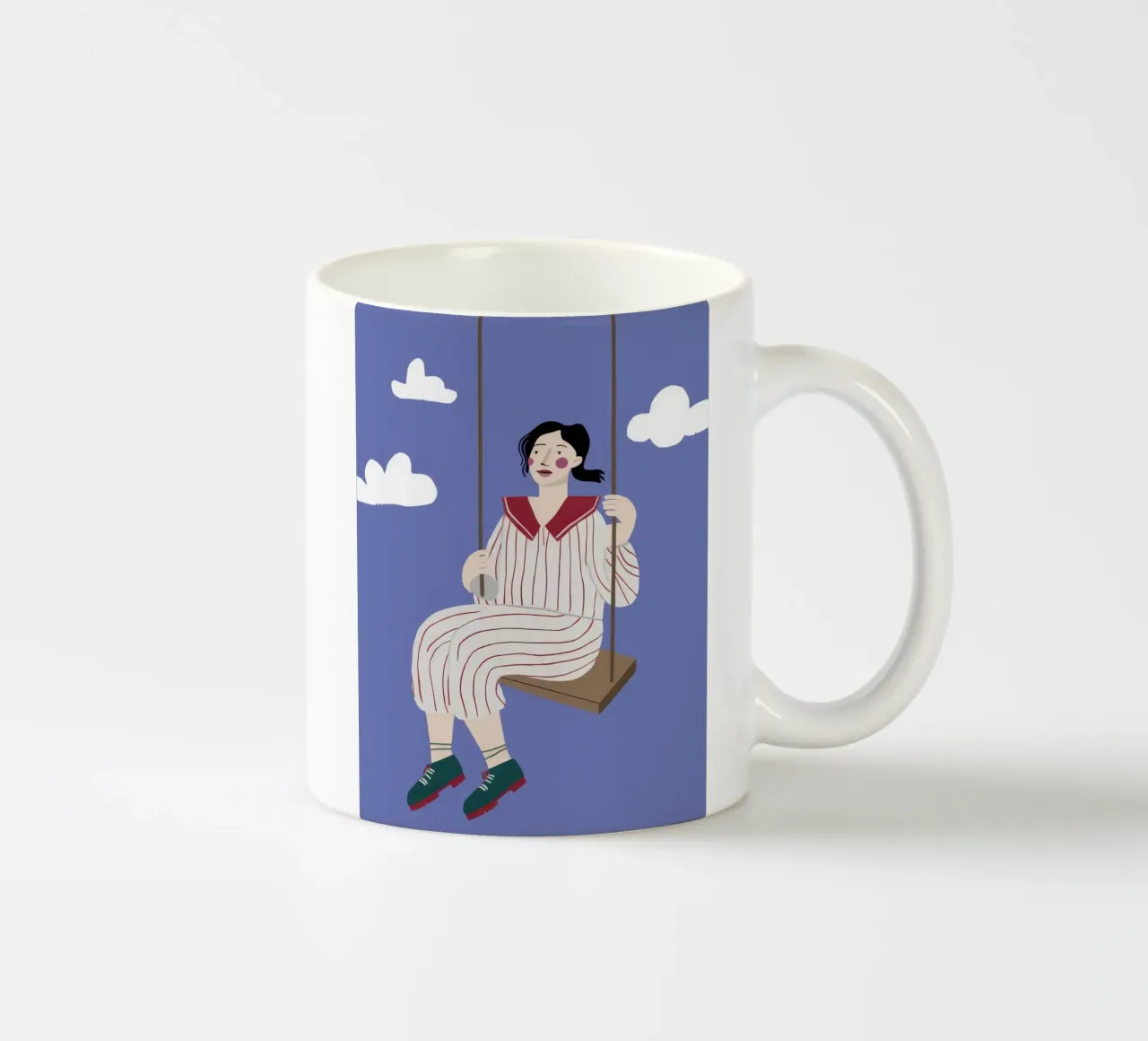 Pigiama Cloud Swing tazza in ceramica da Prism Ritual