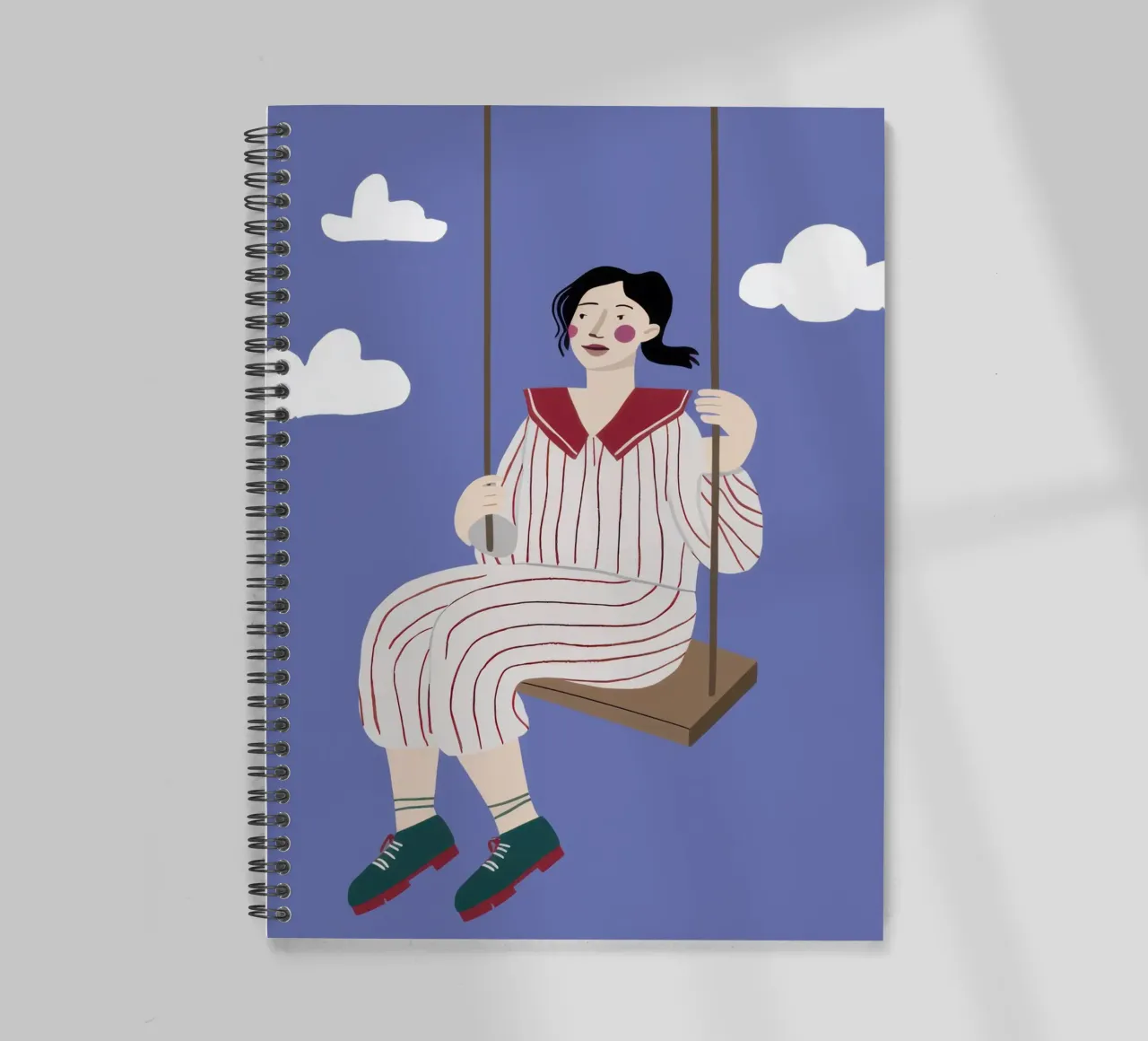 Pyjama-Wolkenschaukel Ringbuch von Prism Ritual