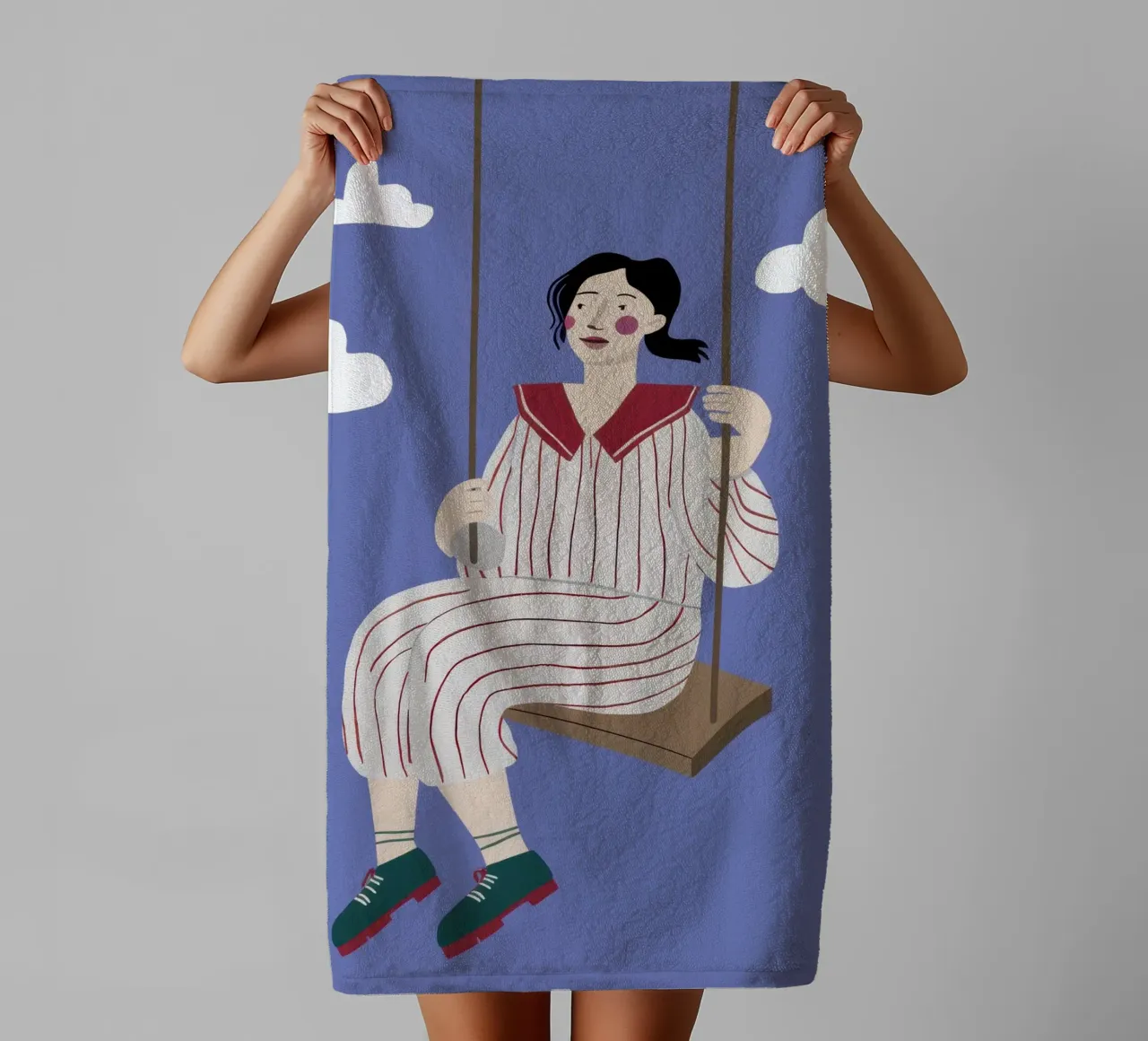 Pigiama Cloud Swing asciugamano da bagno da Prism Ritual