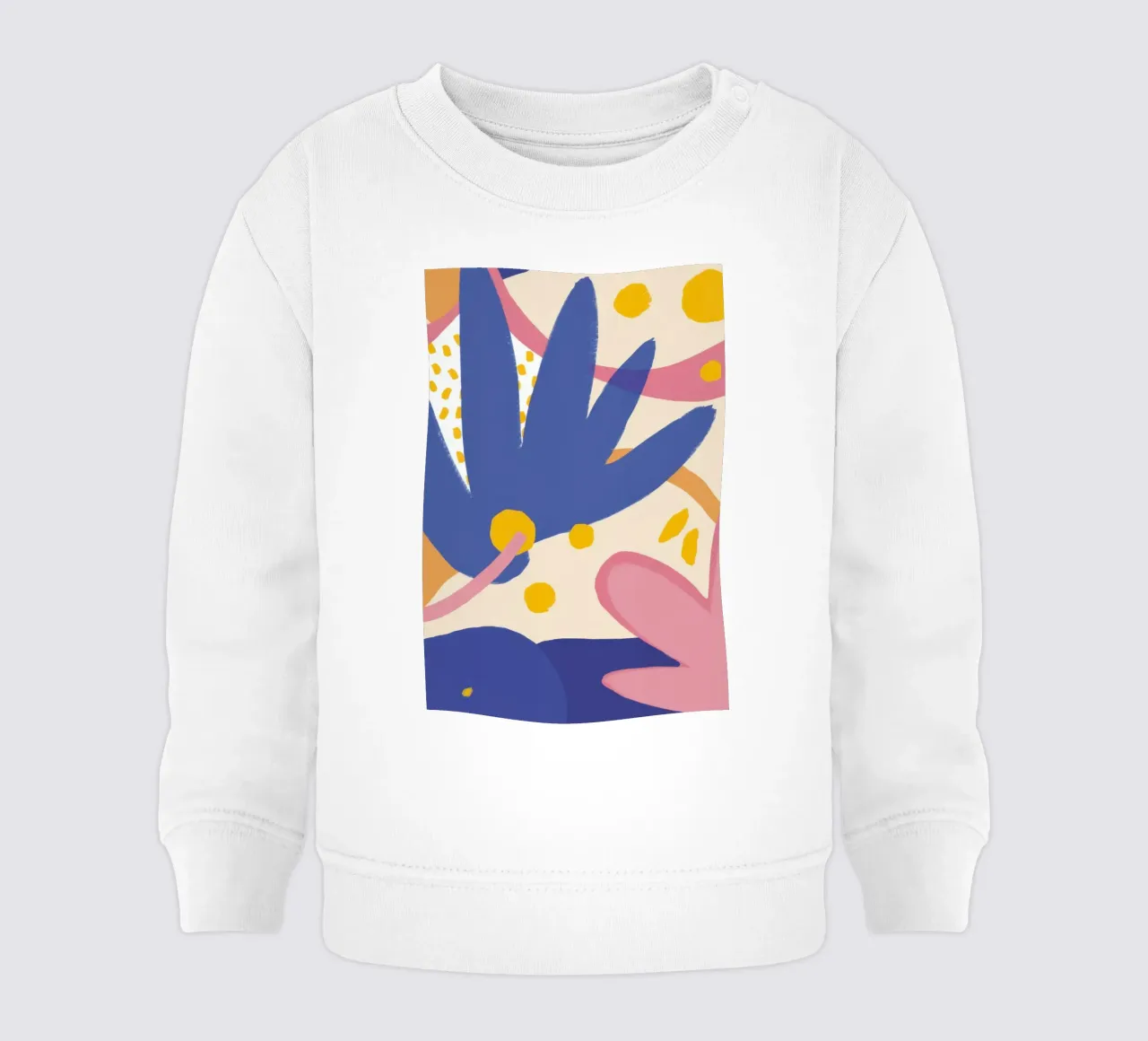 Forme astratte giocose felpa neonato da Flock Reverie
